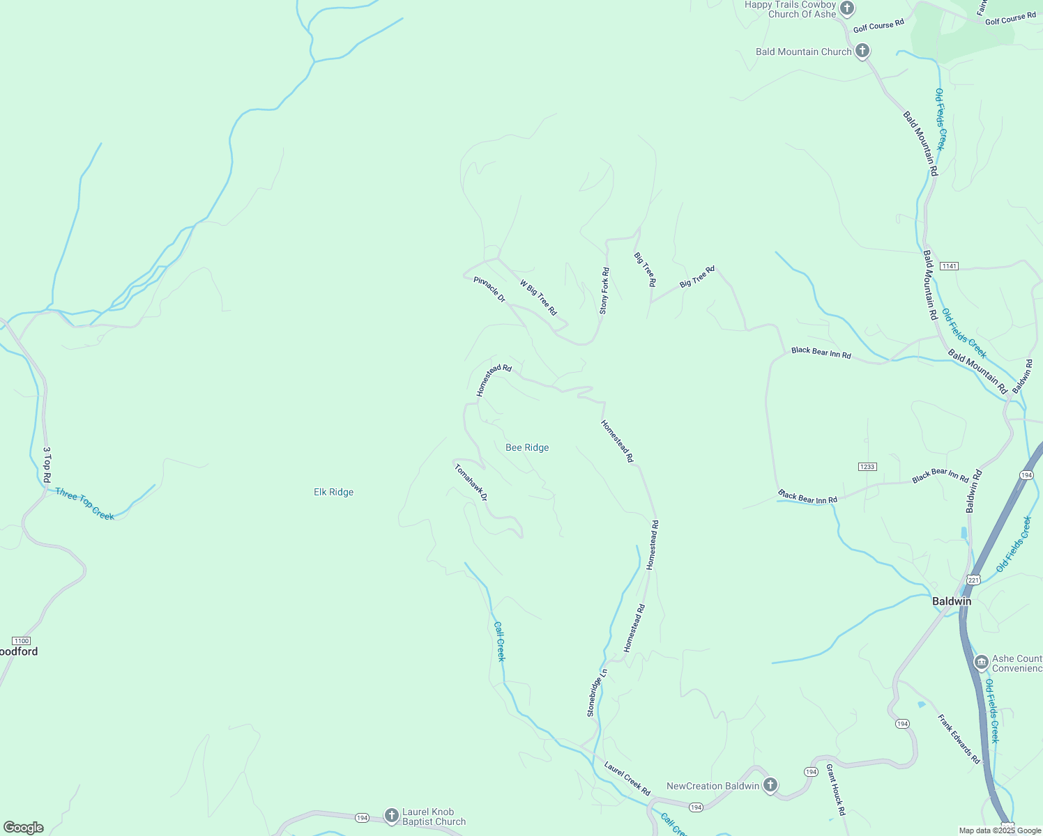 map of restaurants, bars, coffee shops, grocery stores, and more near 199 Old Orchard Road in Todd