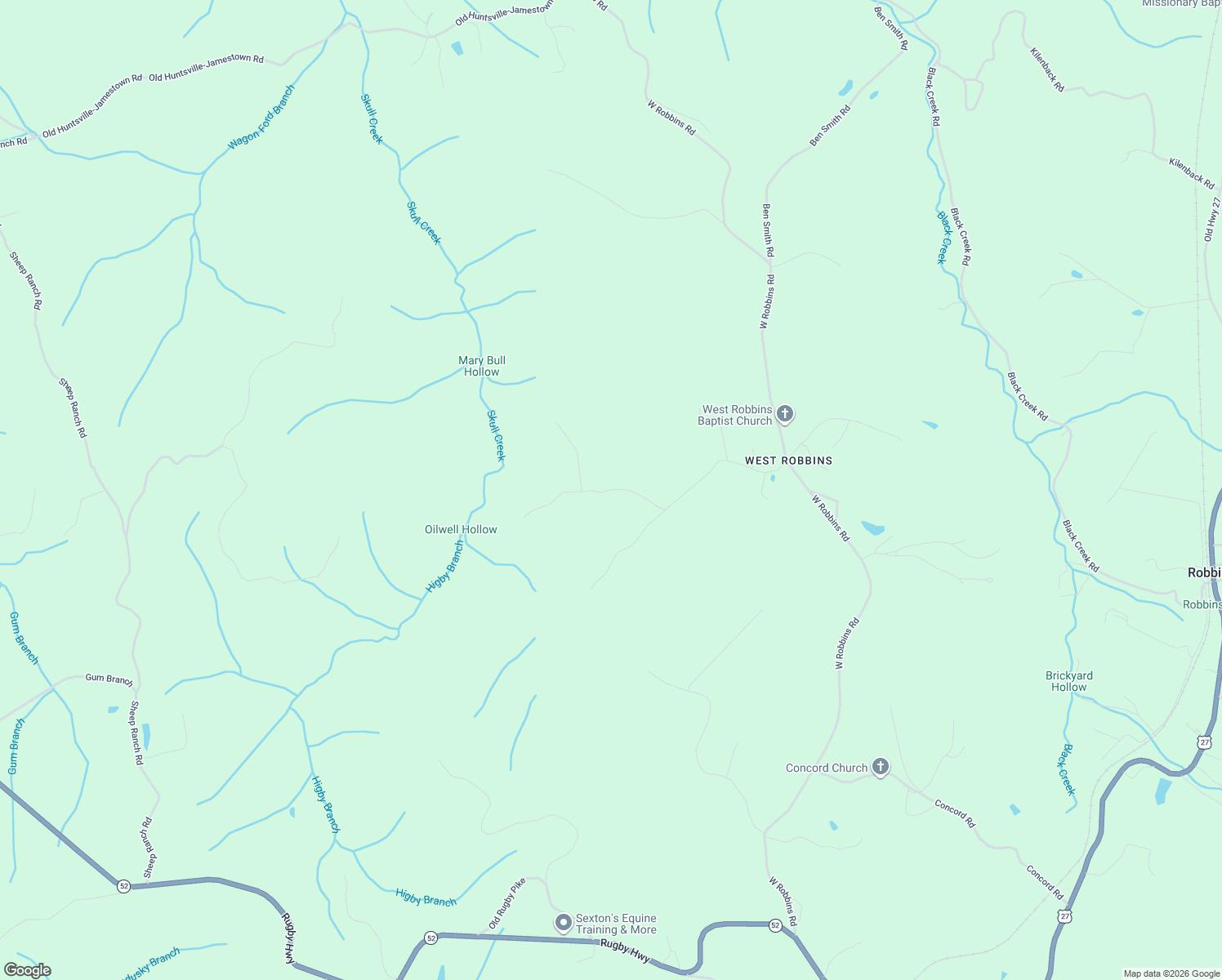 map of restaurants, bars, coffee shops, grocery stores, and more near Skull Creek Road in Scott County