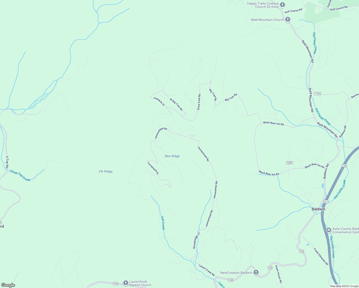 map of restaurants, bars, coffee shops, grocery stores, and more near 288 Gorge Overlook Road in Todd