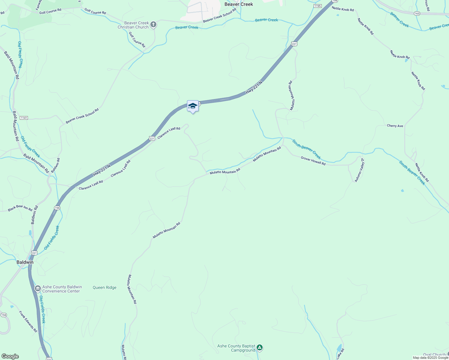 map of restaurants, bars, coffee shops, grocery stores, and more near 184 Blessed Way in Fleetwood