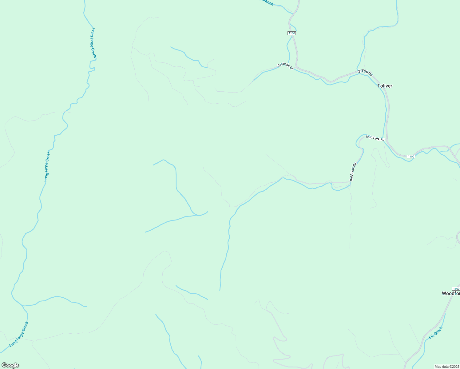 map of restaurants, bars, coffee shops, grocery stores, and more near 2511 Bald Fork Road in Todd