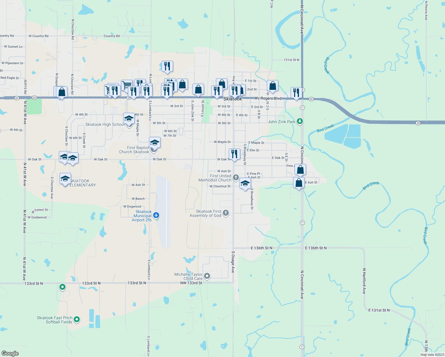 West Beech Street, Skiatook OK Walk Score