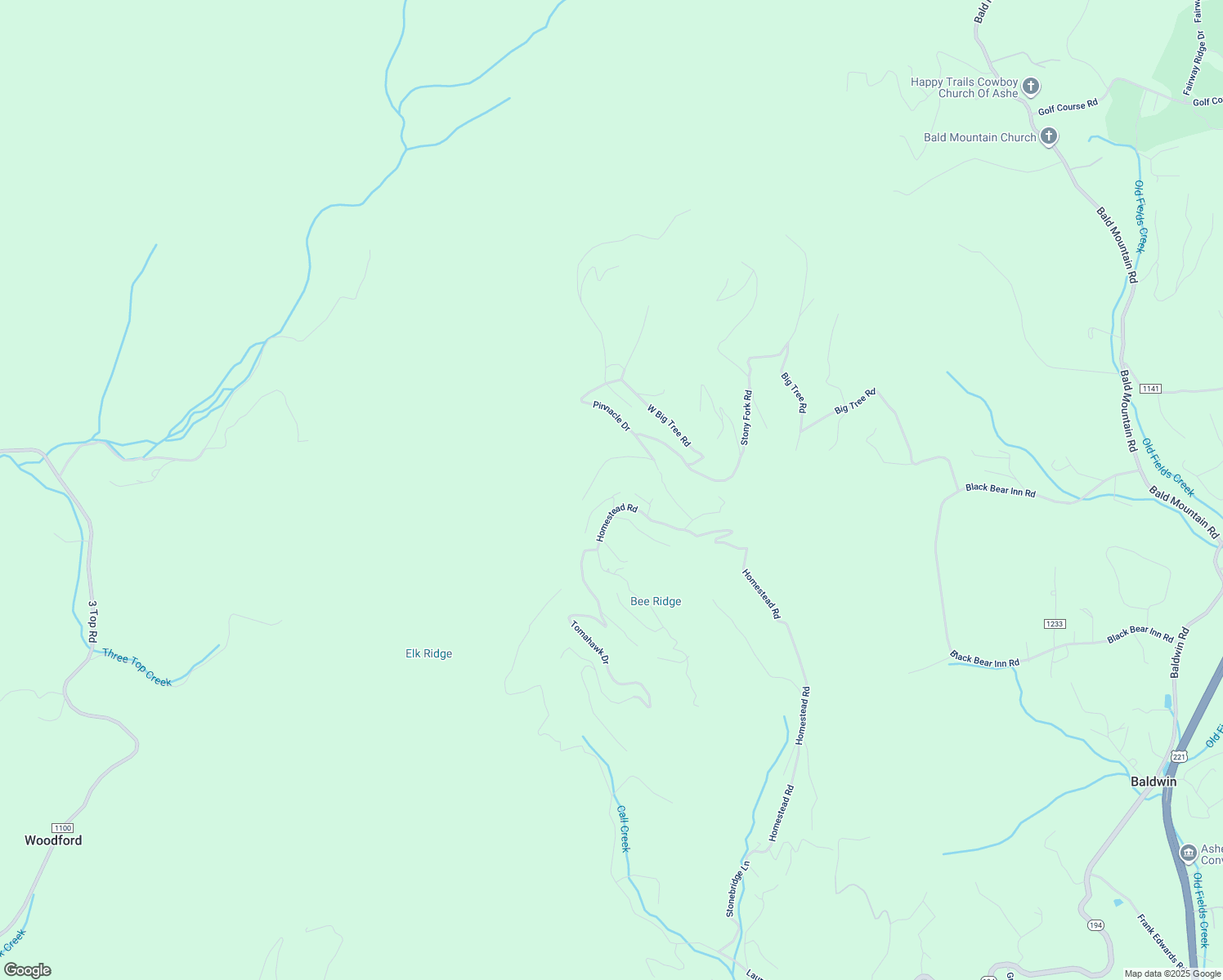 map of restaurants, bars, coffee shops, grocery stores, and more near 150 Old Mill Road in Todd