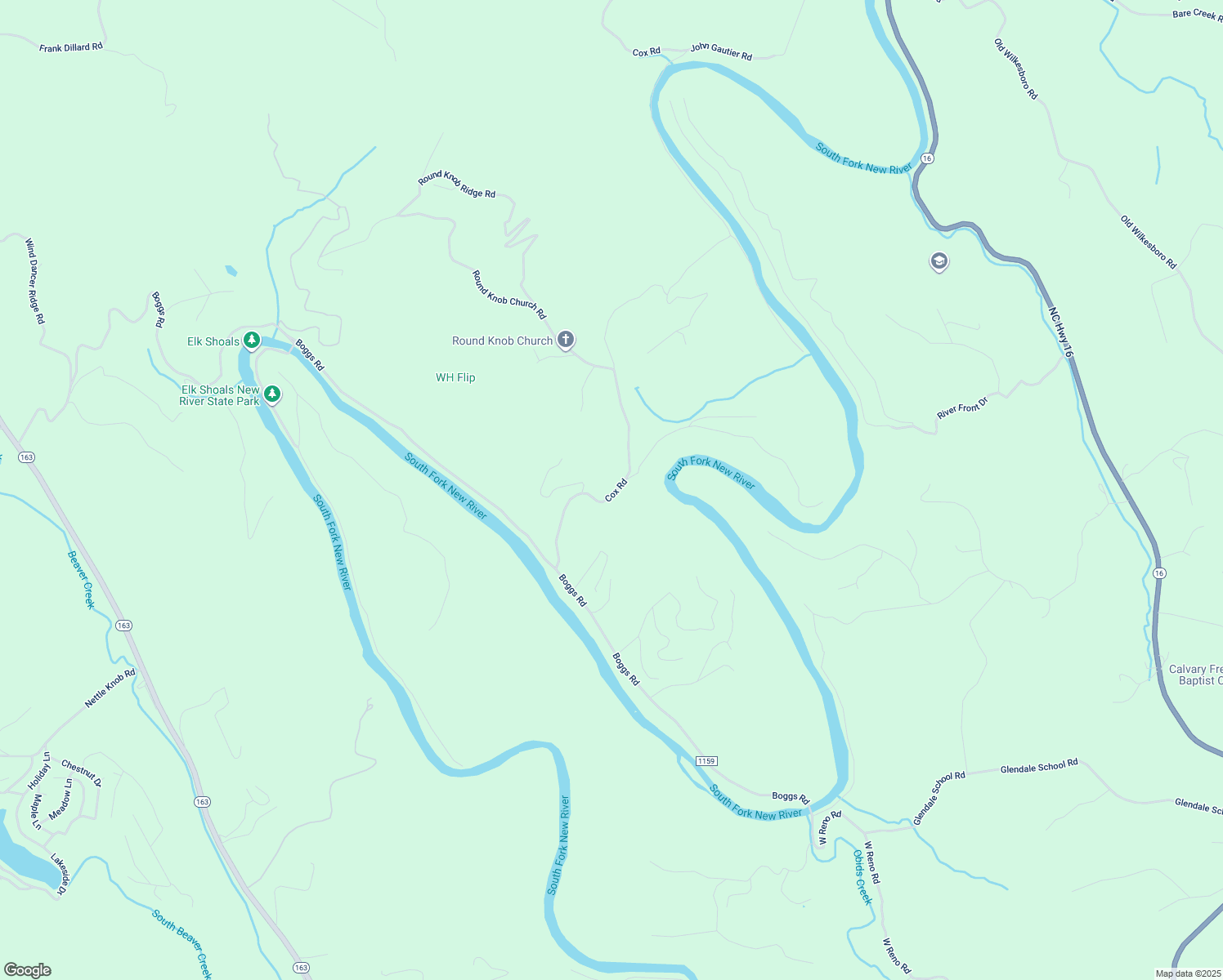 map of restaurants, bars, coffee shops, grocery stores, and more near 3430 Cox Road in West Jefferson