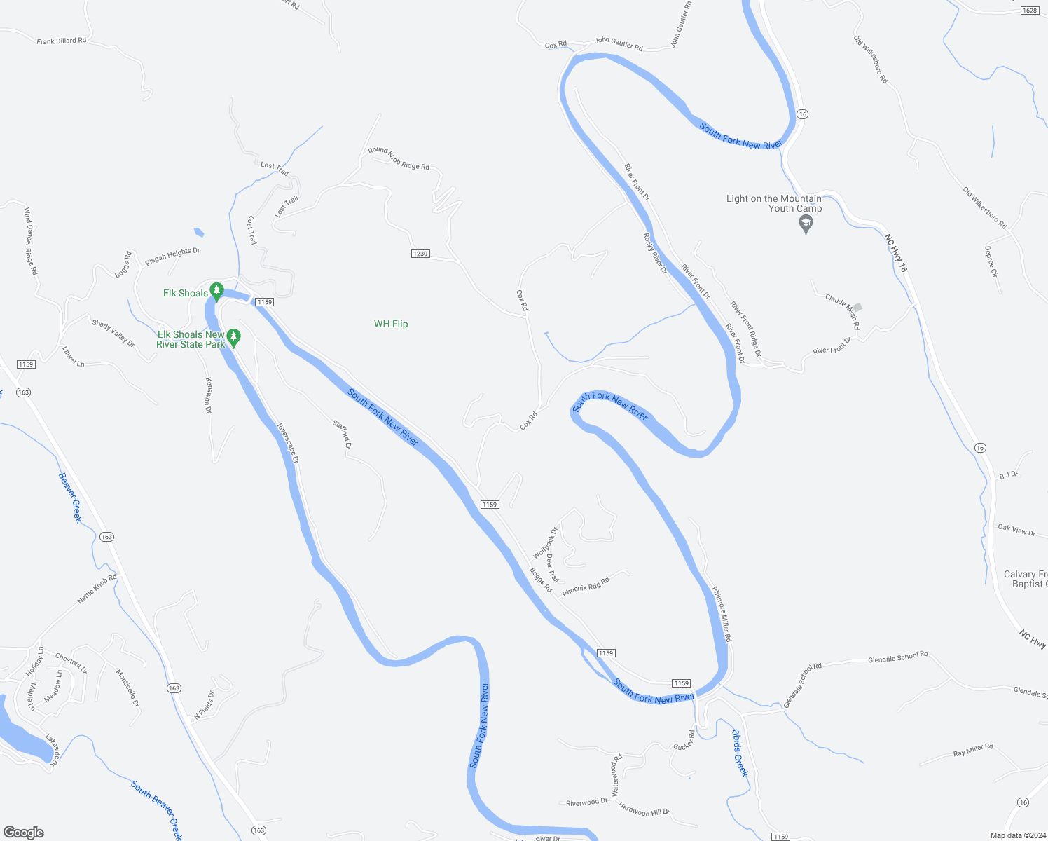 map of restaurants, bars, coffee shops, grocery stores, and more near 3430 Cox Road in West Jefferson
