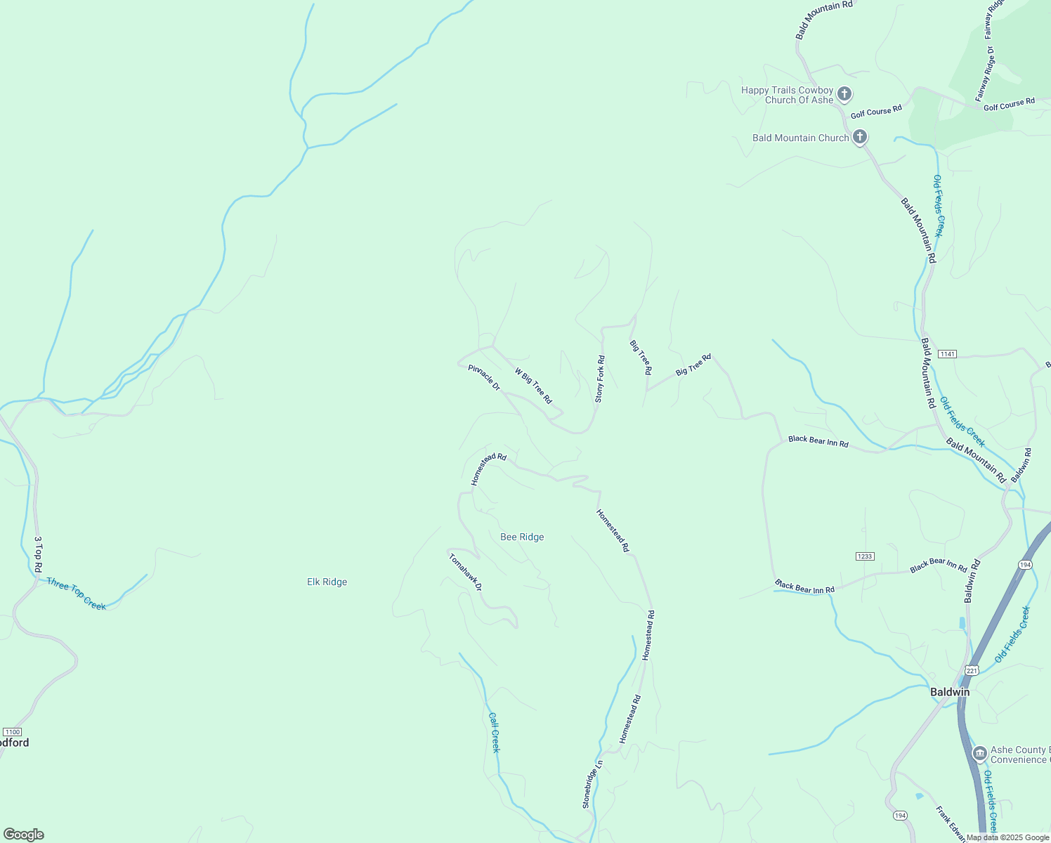 map of restaurants, bars, coffee shops, grocery stores, and more near 1631 Homestead Road in Todd