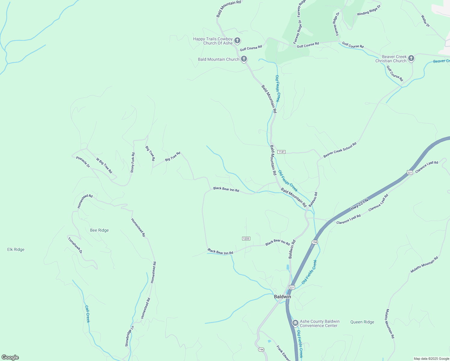 map of restaurants, bars, coffee shops, grocery stores, and more near 177 Kemp Drive in West Jefferson