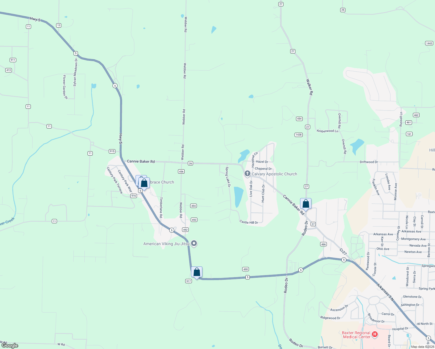 map of restaurants, bars, coffee shops, grocery stores, and more near 95 Pretoria Ln in Mountain Home
