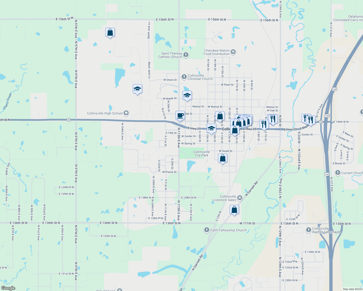 1813 West Spring Street, Collinsville OK Walk Score
