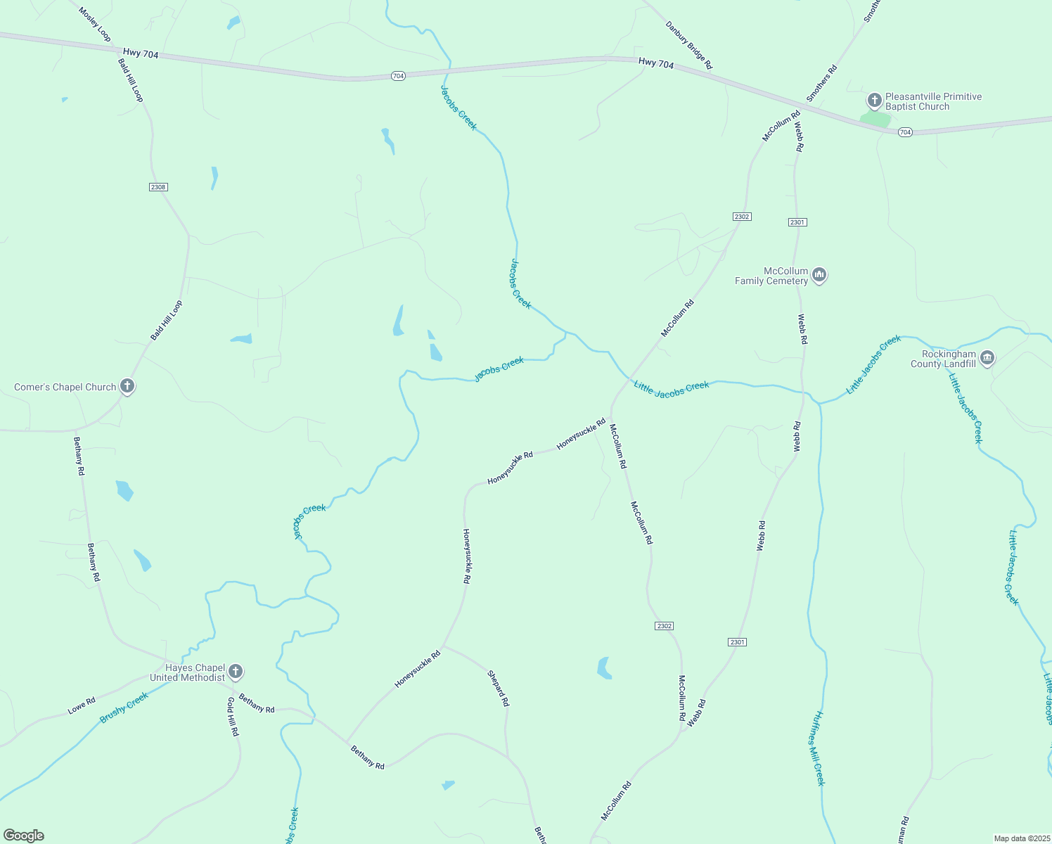 map of restaurants, bars, coffee shops, grocery stores, and more near 274 Honeysuckle Road in Madison