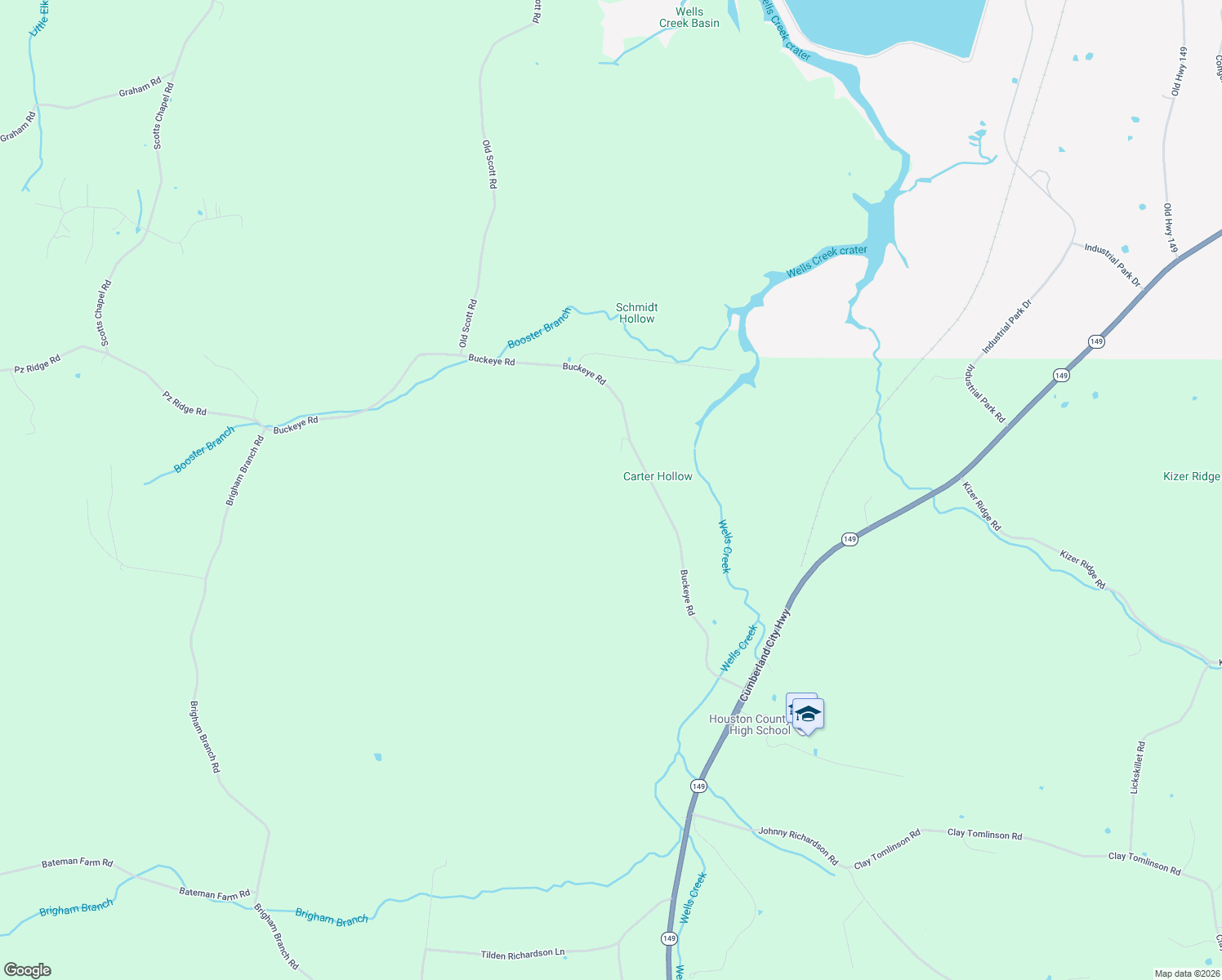 map of restaurants, bars, coffee shops, grocery stores, and more near 193 Buckeye Road in Cumberland City