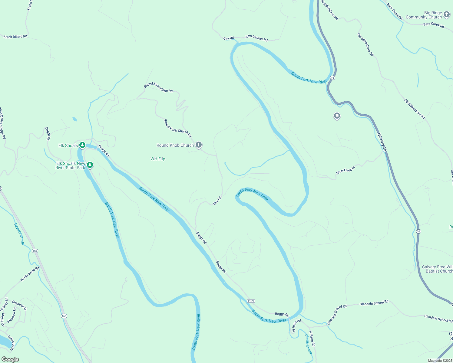 map of restaurants, bars, coffee shops, grocery stores, and more near 3223 Cox Road in West Jefferson