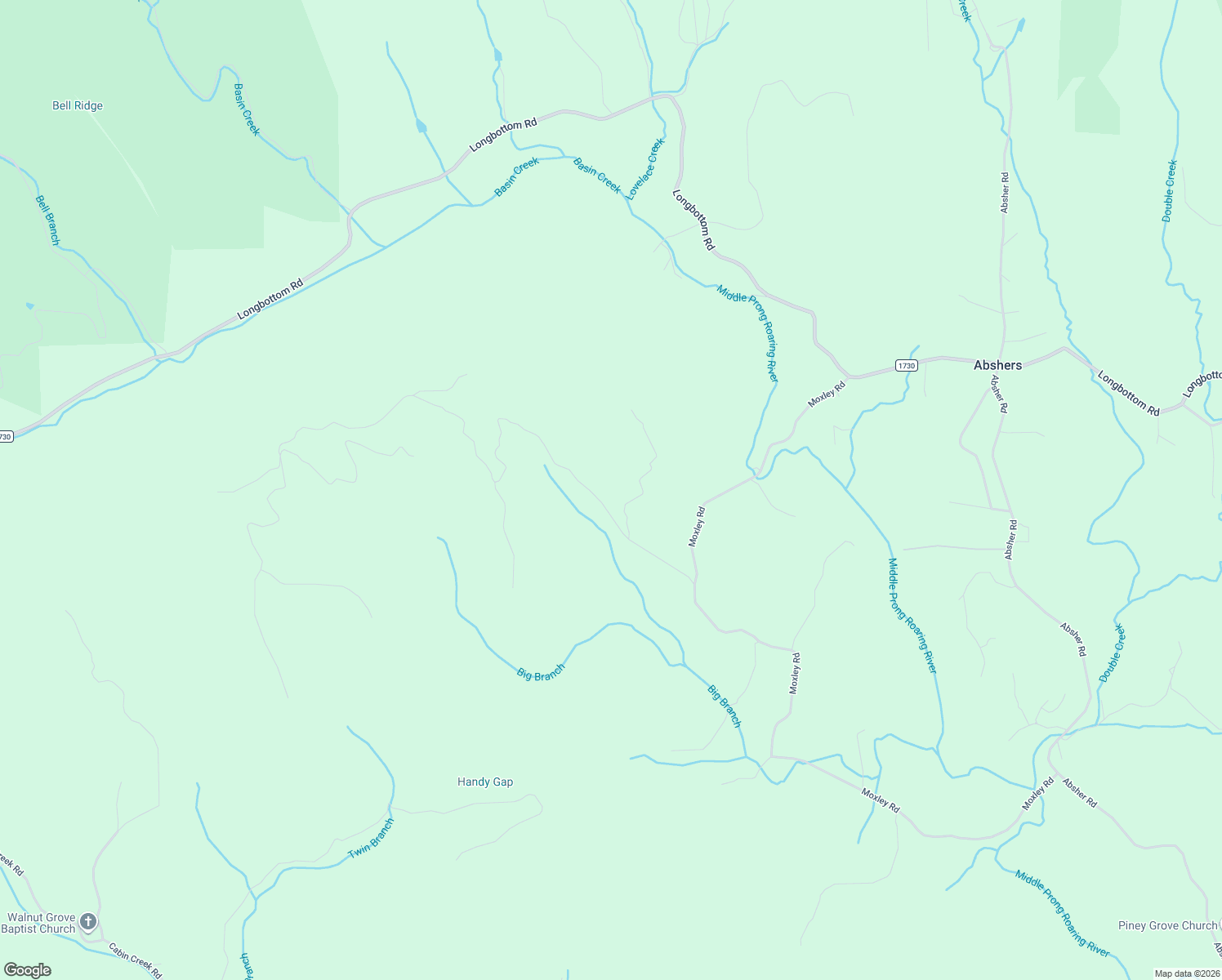 map of restaurants, bars, coffee shops, grocery stores, and more near in Abshers