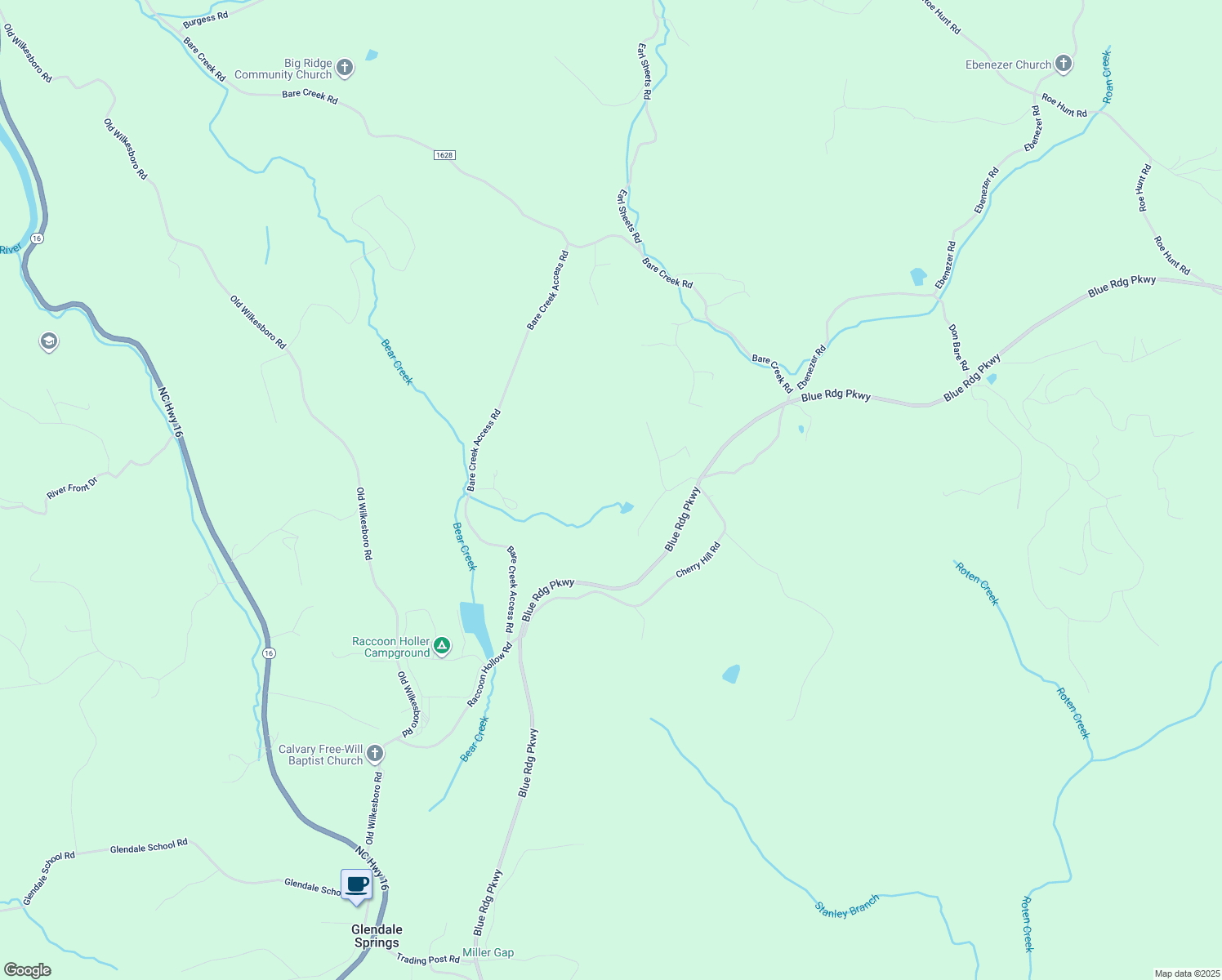 map of restaurants, bars, coffee shops, grocery stores, and more near in Jefferson