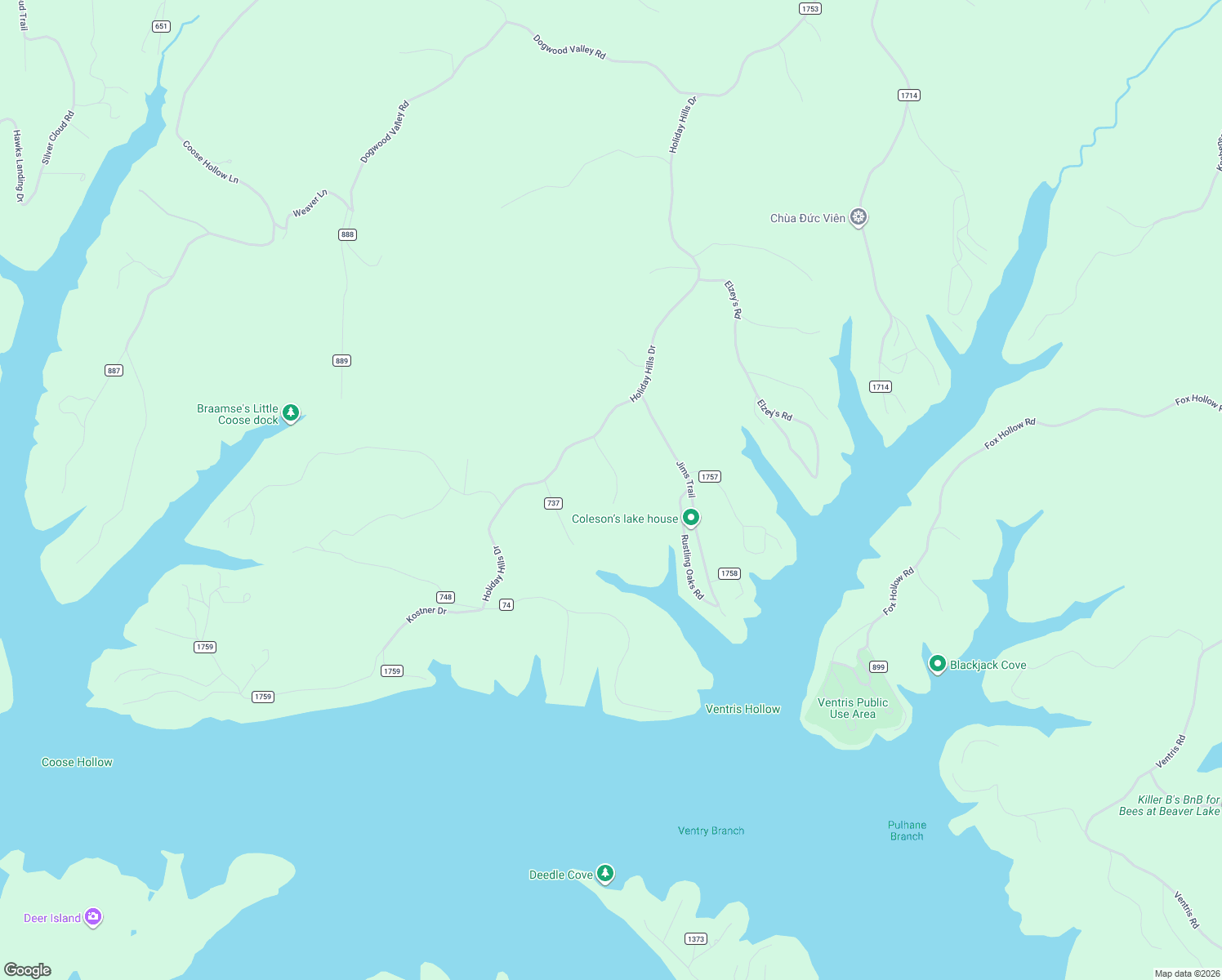map of restaurants, bars, coffee shops, grocery stores, and more near 10257 Broken Bow Trail in Little Flock