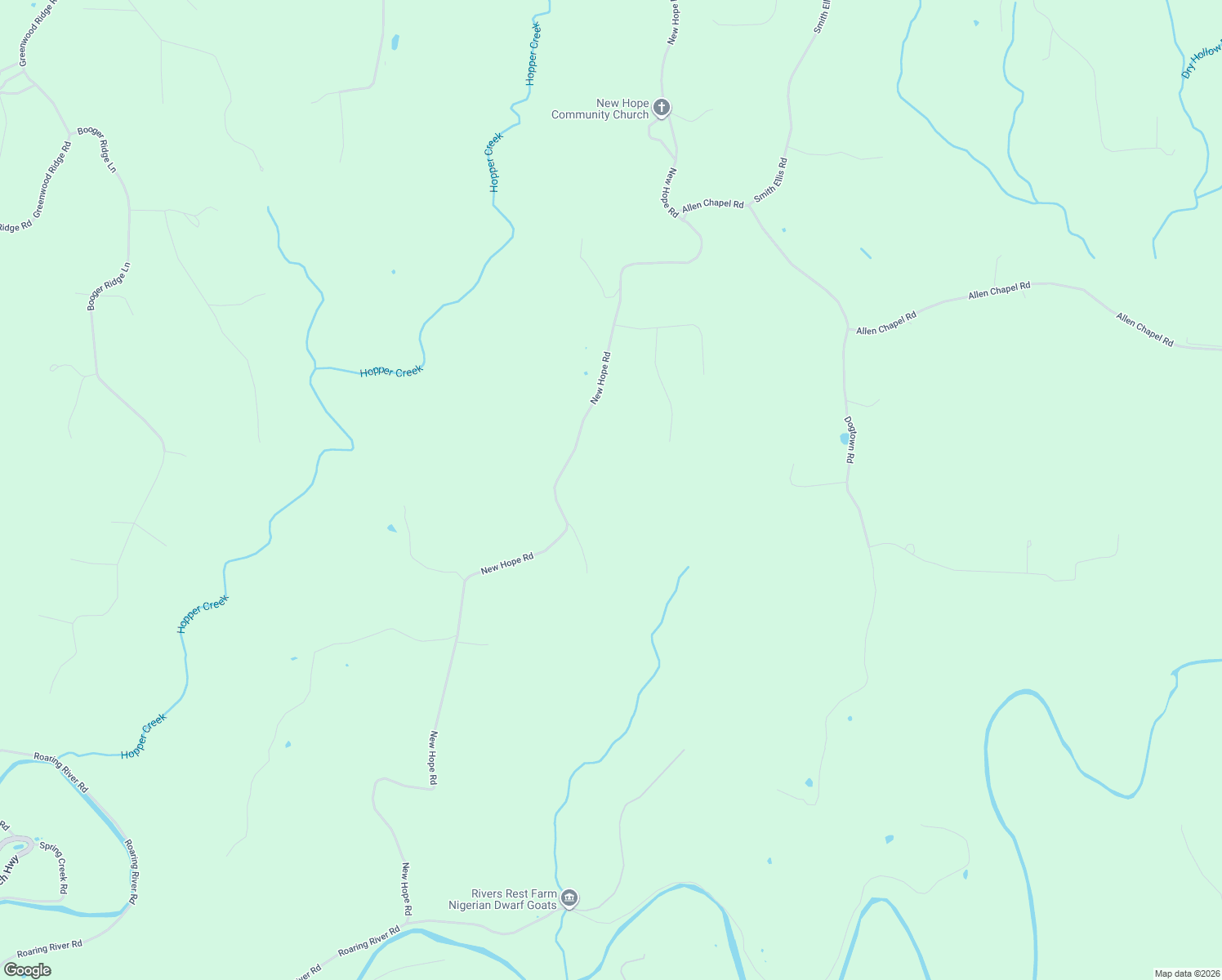 map of restaurants, bars, coffee shops, grocery stores, and more near 1195 New Hope Rd in Jackson