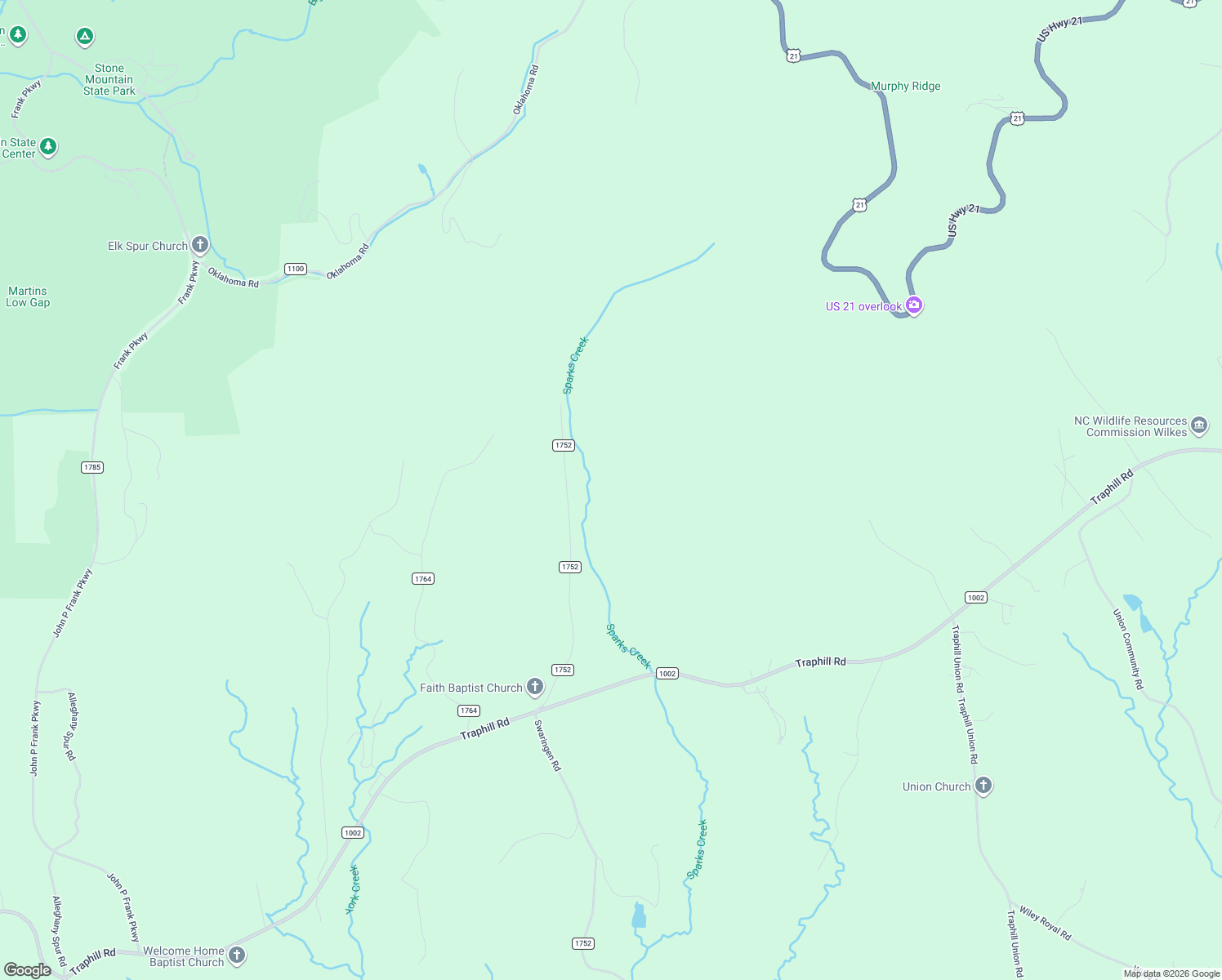 map of restaurants, bars, coffee shops, grocery stores, and more near in Doughton
