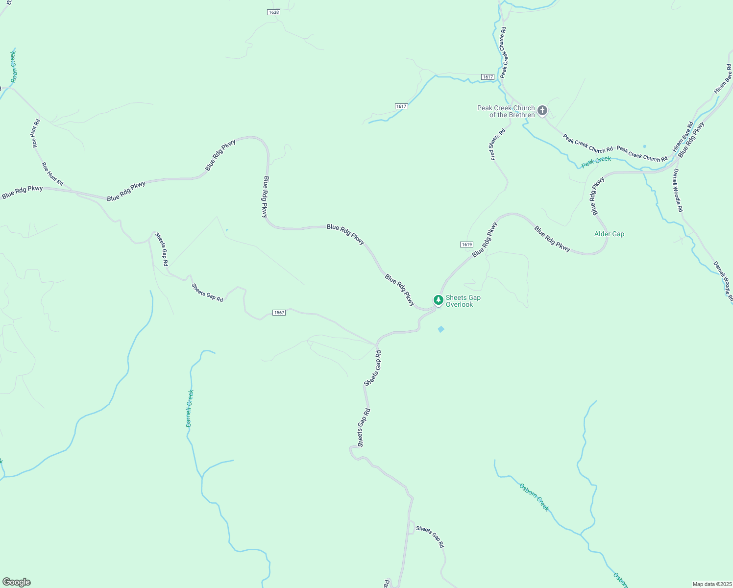map of restaurants, bars, coffee shops, grocery stores, and more near 852 Sheets Gap Road in Millers Creek