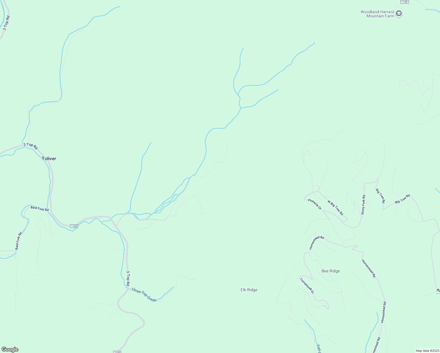 map of restaurants, bars, coffee shops, grocery stores, and more near 1182 William T Calloway Road in Todd