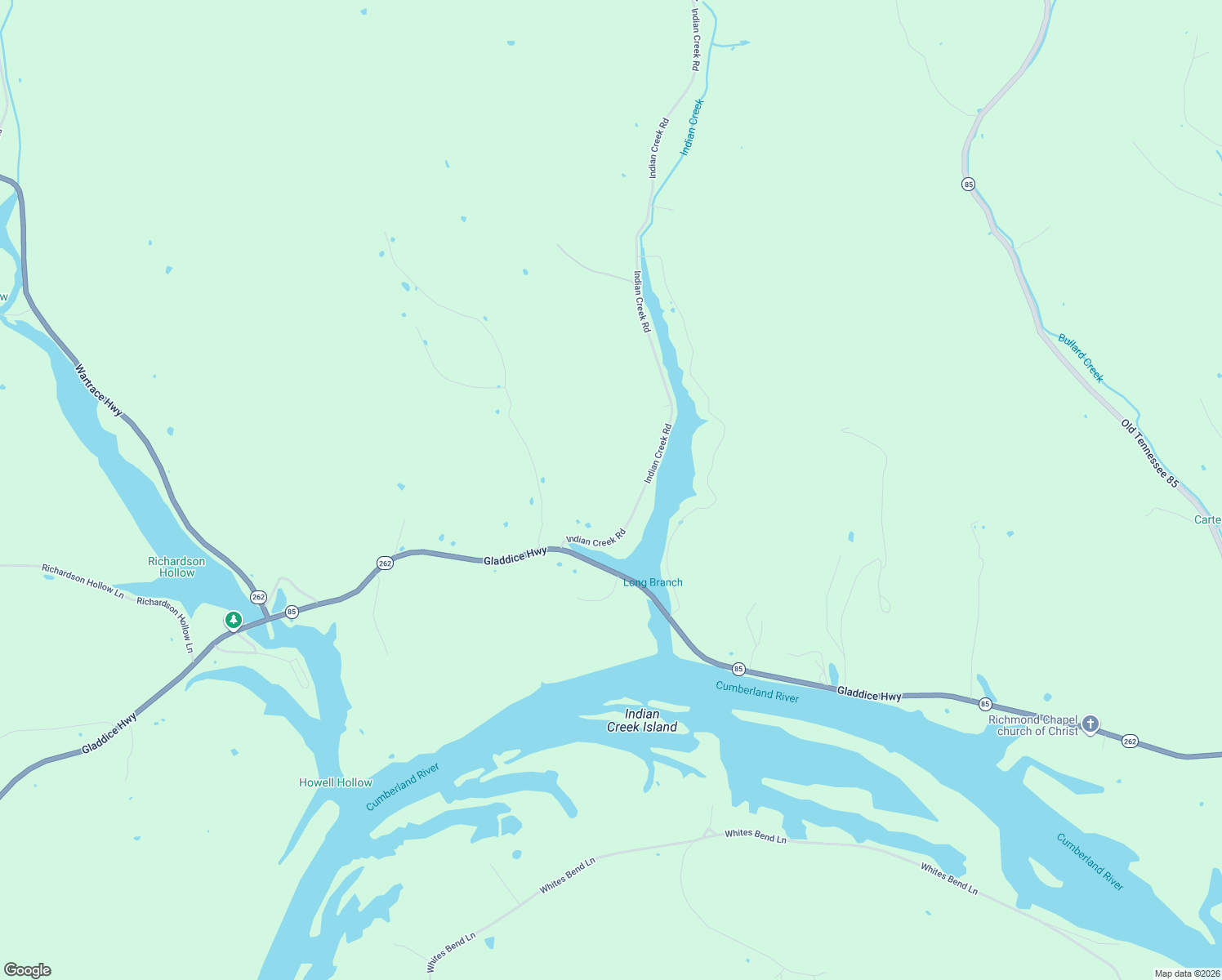 map of restaurants, bars, coffee shops, grocery stores, and more near 297 Indian Creek Rd in Whitleyville