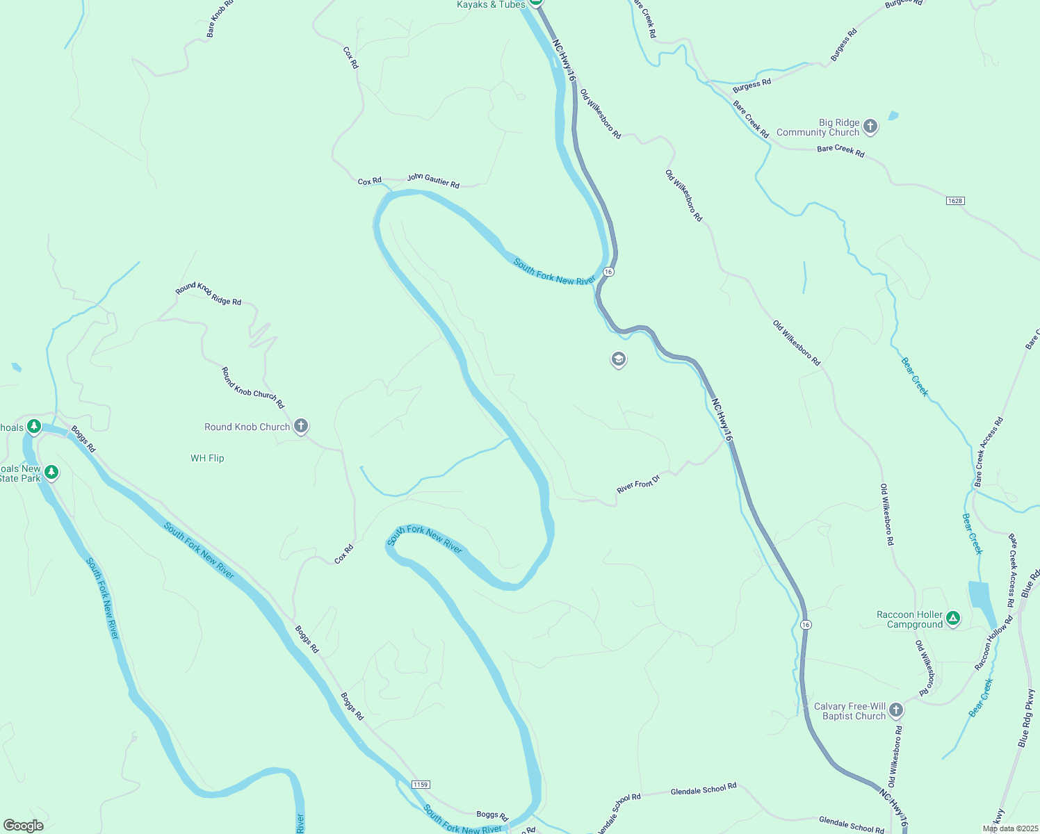 map of restaurants, bars, coffee shops, grocery stores, and more near 651 River Front Ridge Drive in Jefferson