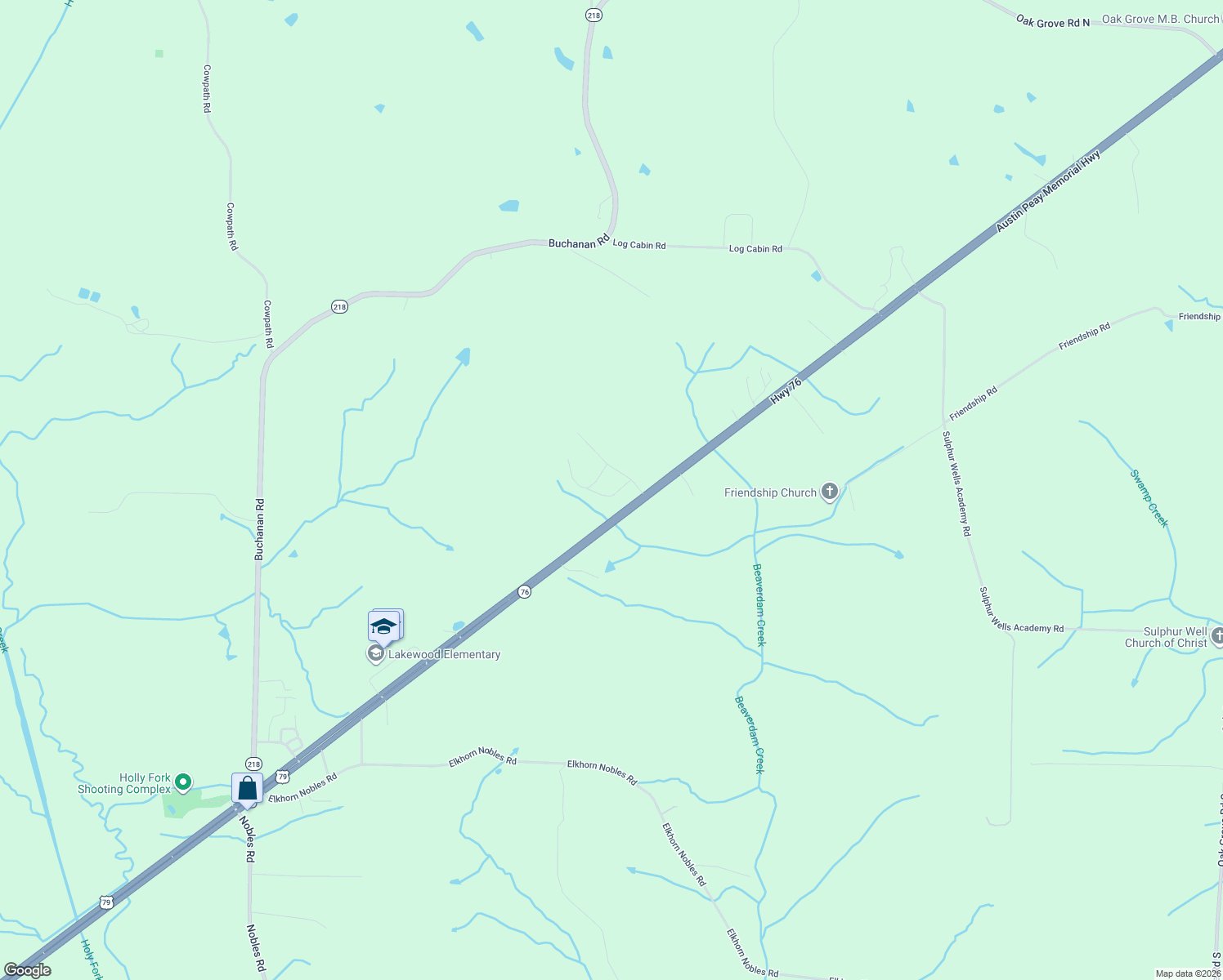 map of restaurants, bars, coffee shops, grocery stores, and more near 70 Lab Drive in Buchanan