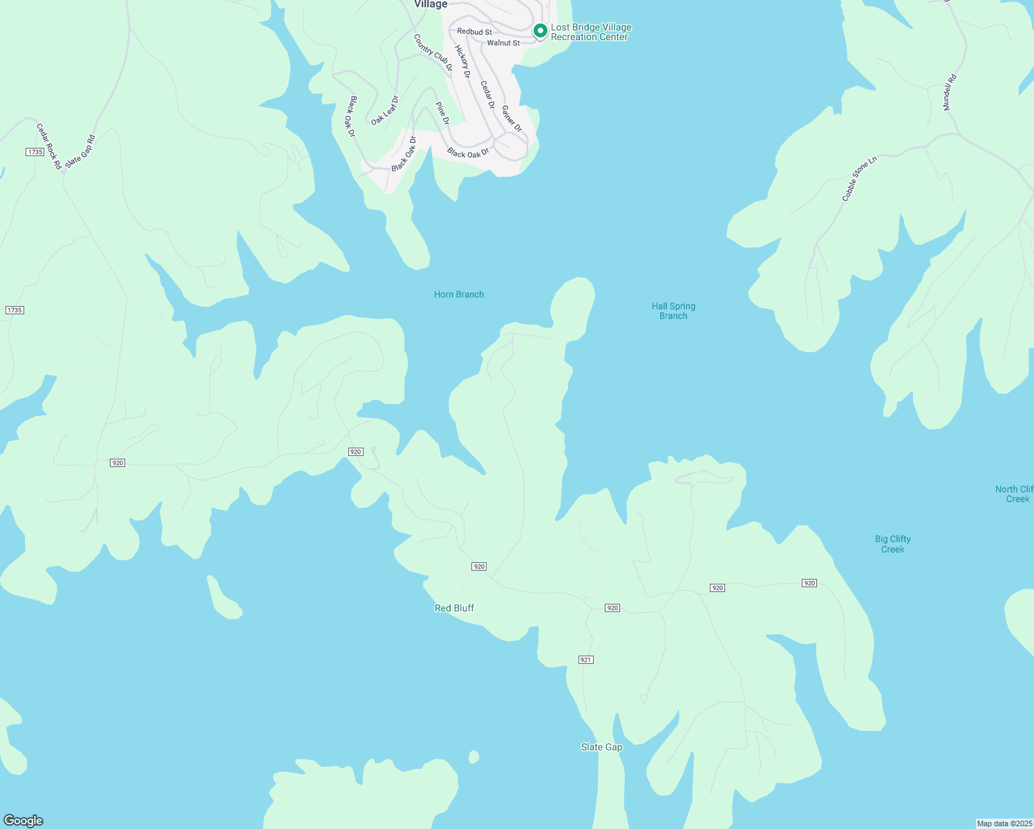 map of restaurants, bars, coffee shops, grocery stores, and more near 10510 Red Bluff Road in Garfield