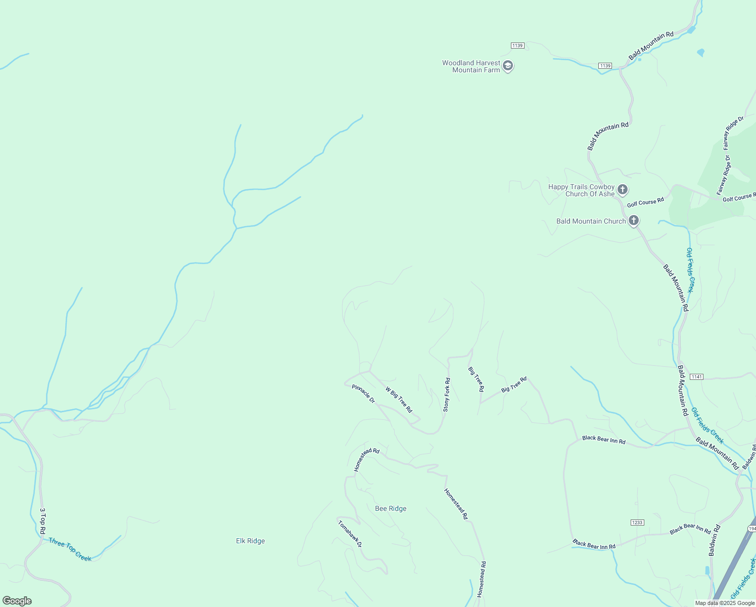 map of restaurants, bars, coffee shops, grocery stores, and more near 248 Pinnacle Tree Drive in Todd