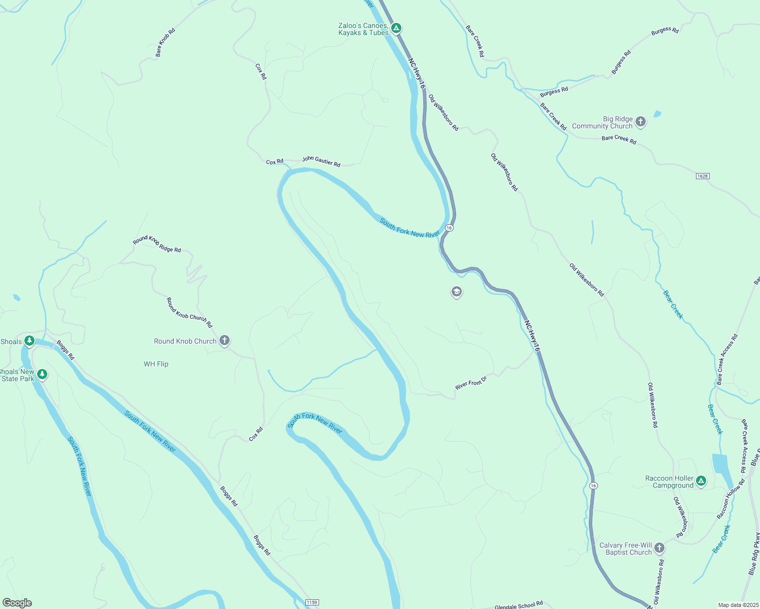 map of restaurants, bars, coffee shops, grocery stores, and more near 803 River Front Ridge Drive in Jefferson