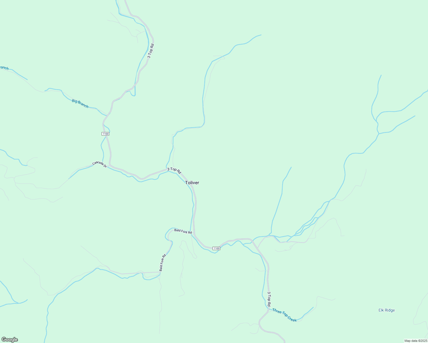 map of restaurants, bars, coffee shops, grocery stores, and more near 5601 3 Top Road in Creston