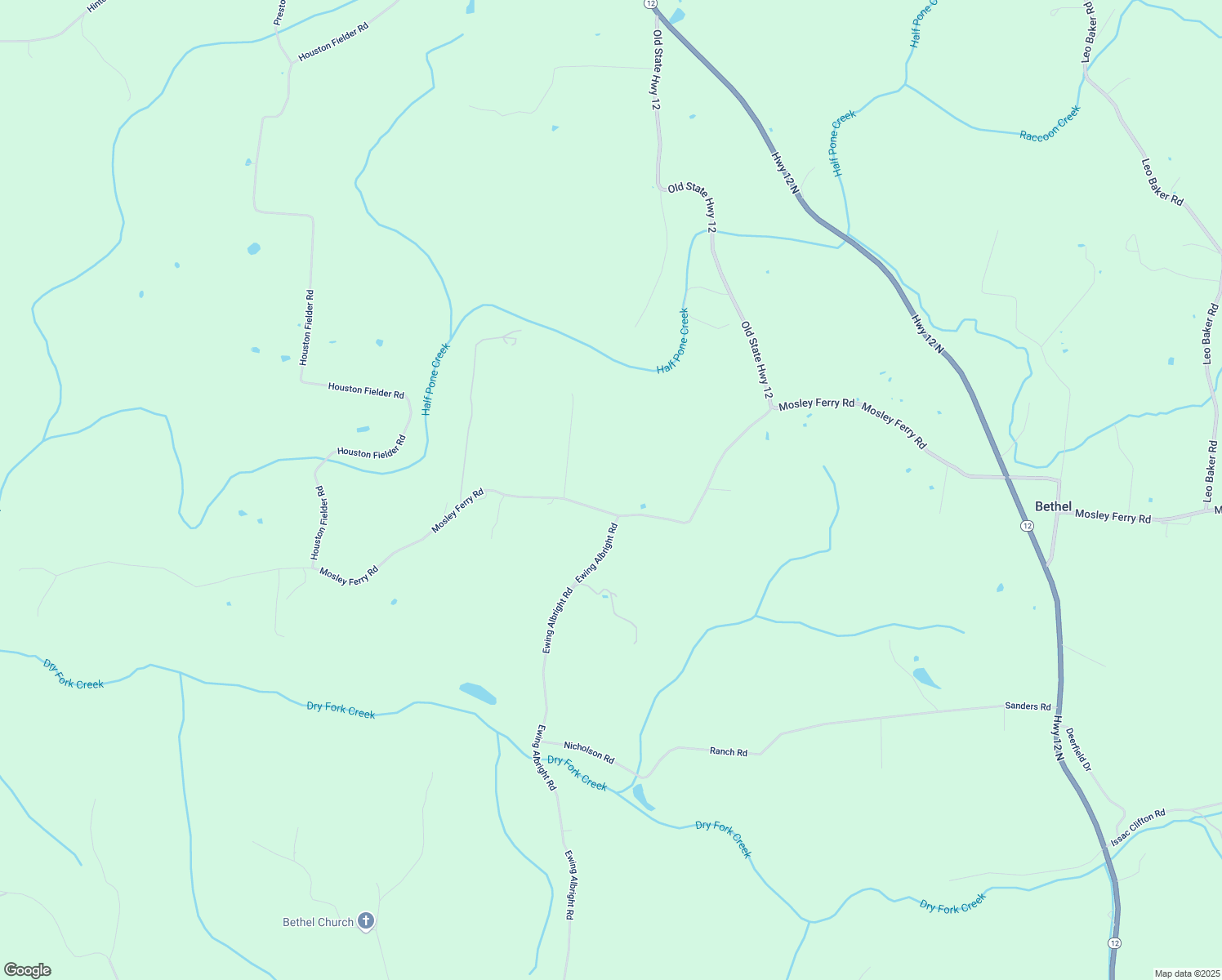 map of restaurants, bars, coffee shops, grocery stores, and more near 2800 Mosley Ferry Rd in Ashland City
