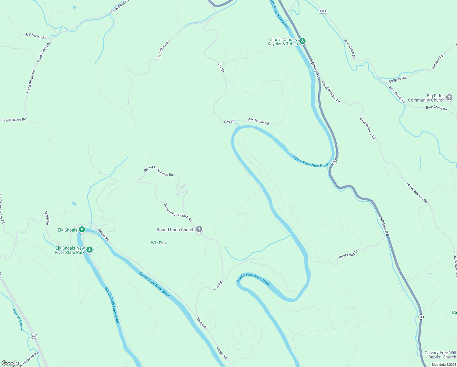 map of restaurants, bars, coffee shops, grocery stores, and more near 134 John H Pierce Sr Lane in West Jefferson