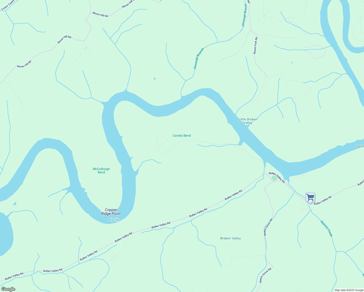 map of restaurants, bars, coffee shops, grocery stores, and more near 935 Condry Bend in Thorn Hill