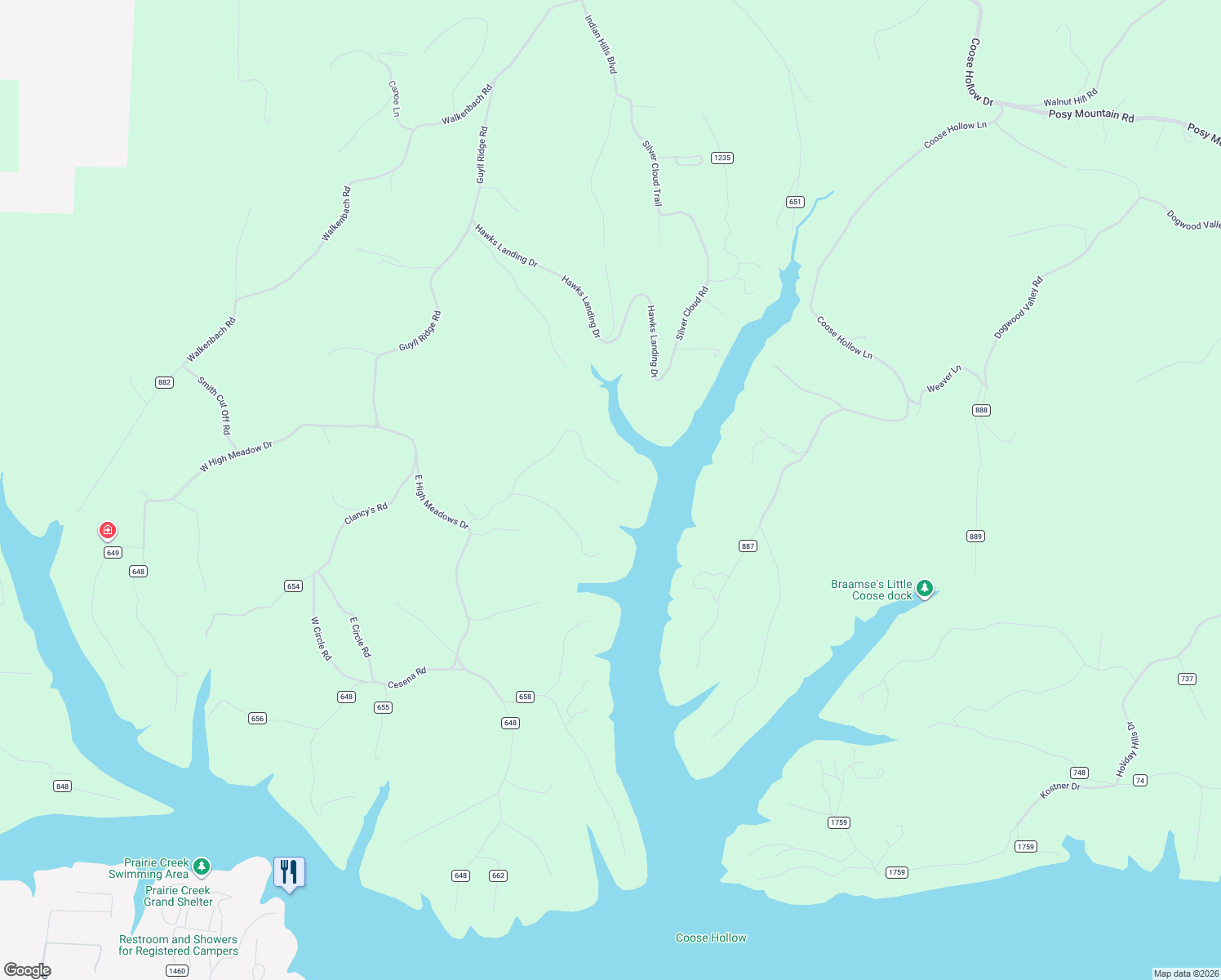 map of restaurants, bars, coffee shops, grocery stores, and more near 10744 Bluewater Passage in Rogers