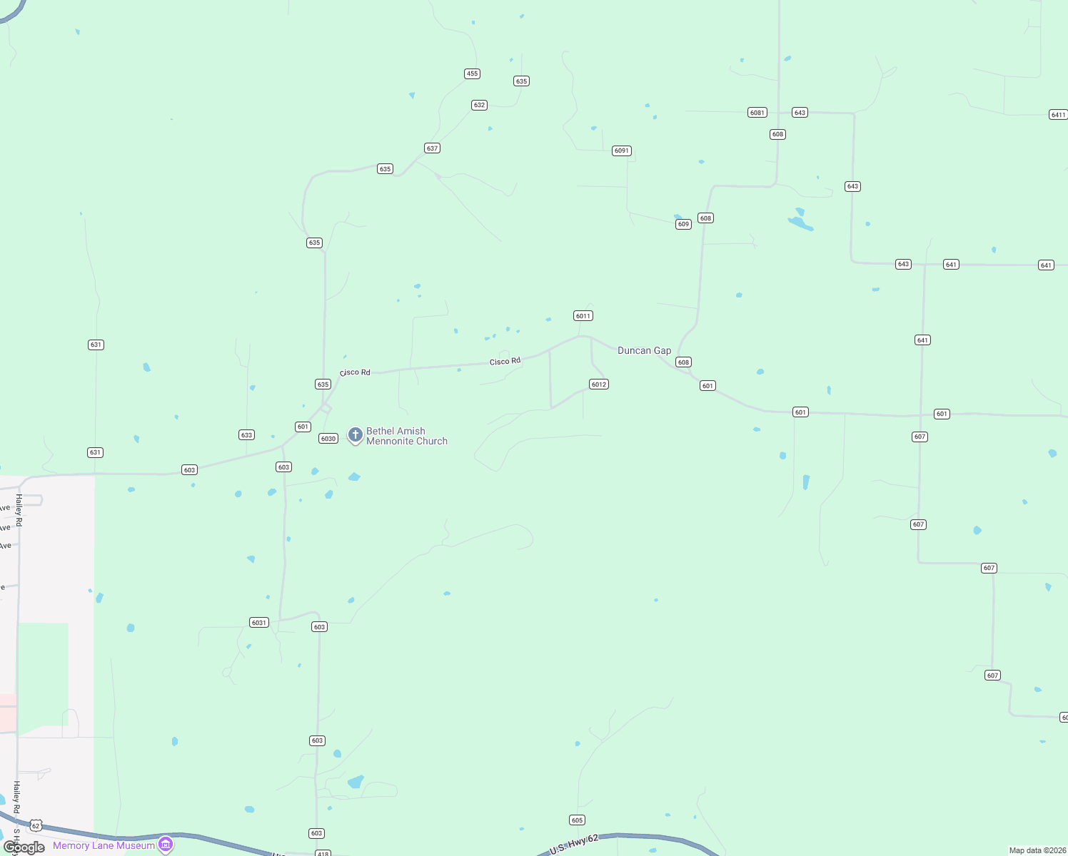 map of restaurants, bars, coffee shops, grocery stores, and more near 1020 County Road 6012 in Berryville