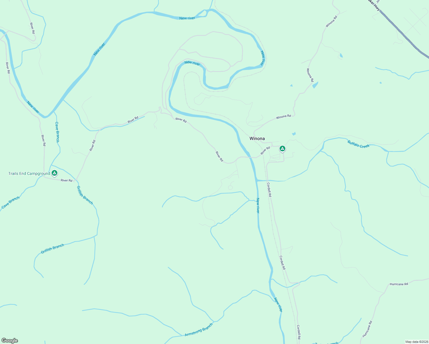 map of restaurants, bars, coffee shops, grocery stores, and more near 349 William Newport Road in Huntsville