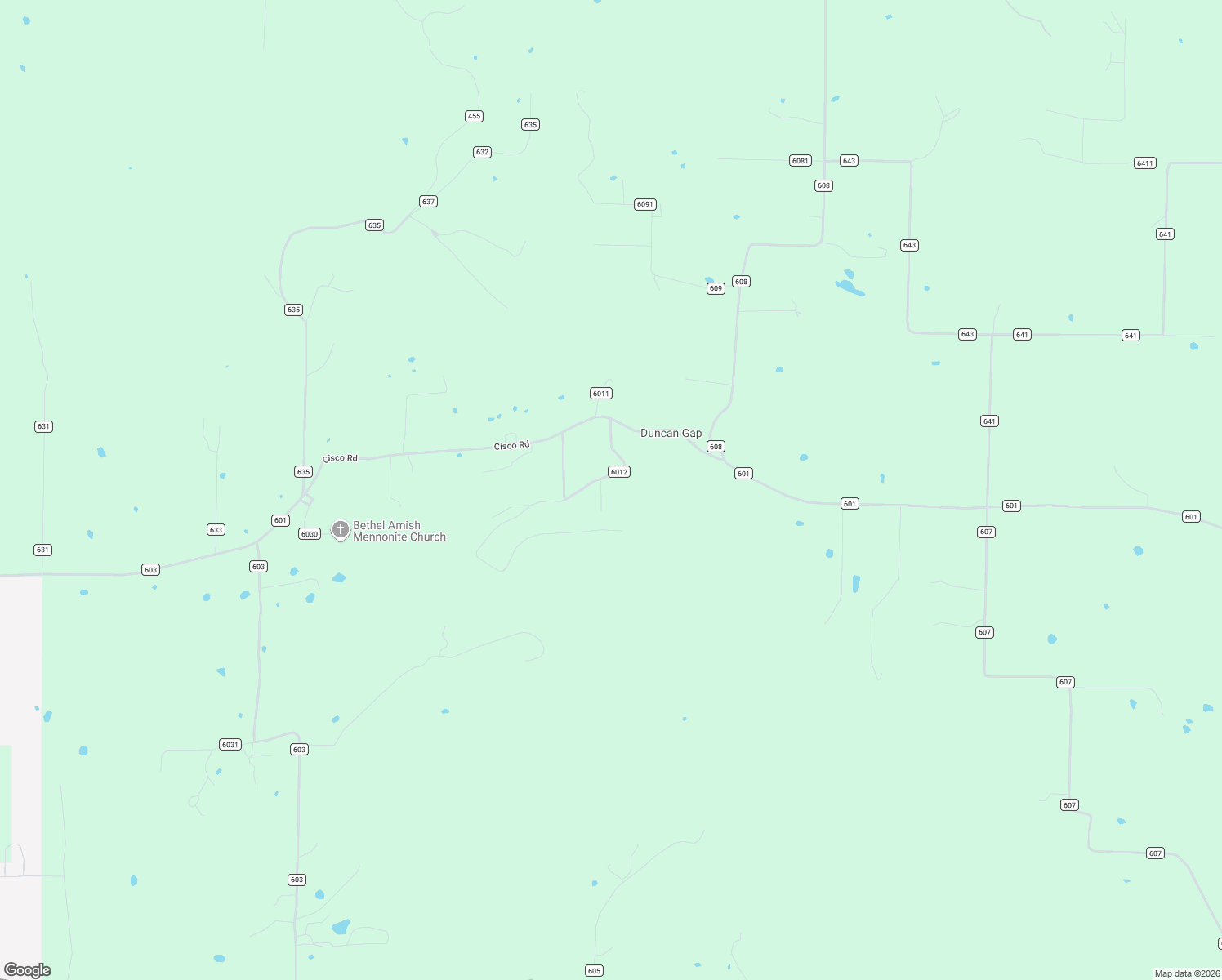 map of restaurants, bars, coffee shops, grocery stores, and more near 161 County Road 6012 in Berryville