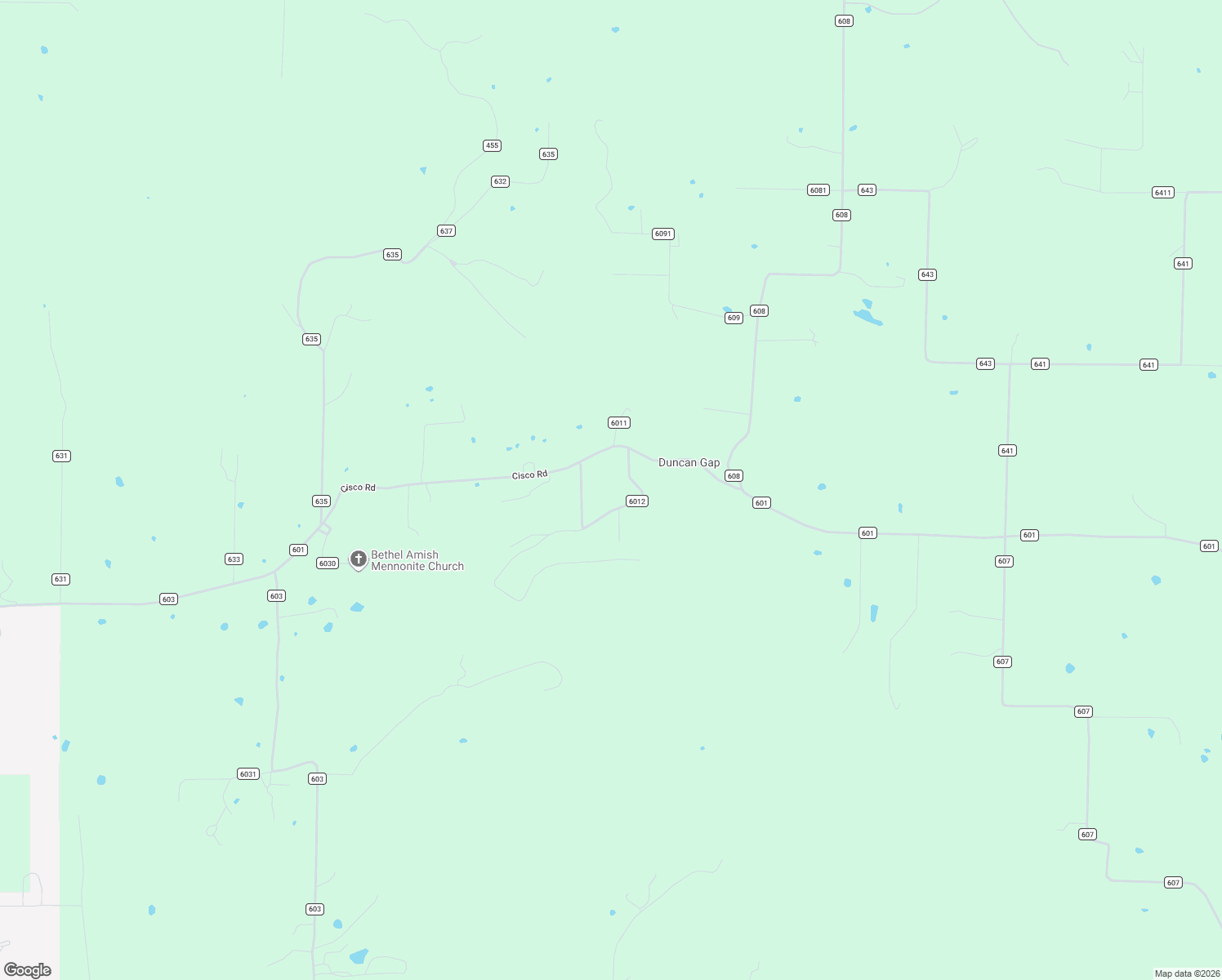 map of restaurants, bars, coffee shops, grocery stores, and more near 161 County Road 6012 in Berryville
