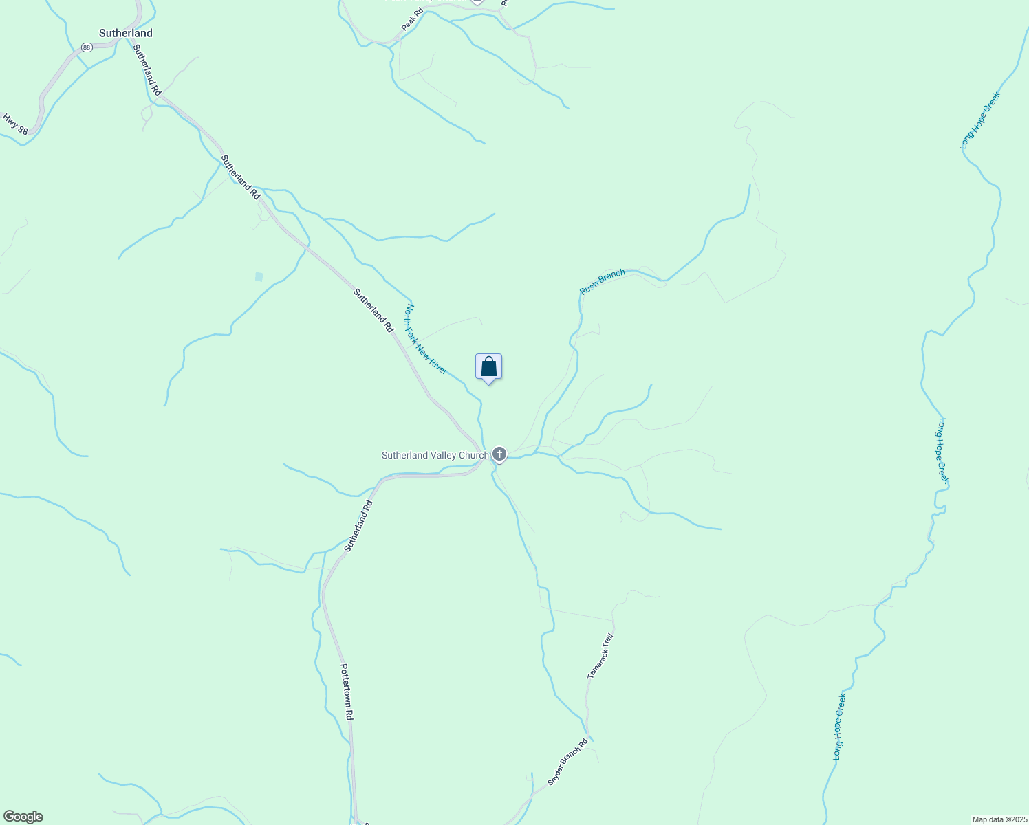 map of restaurants, bars, coffee shops, grocery stores, and more near 189 Brown Hollow Road in Creston