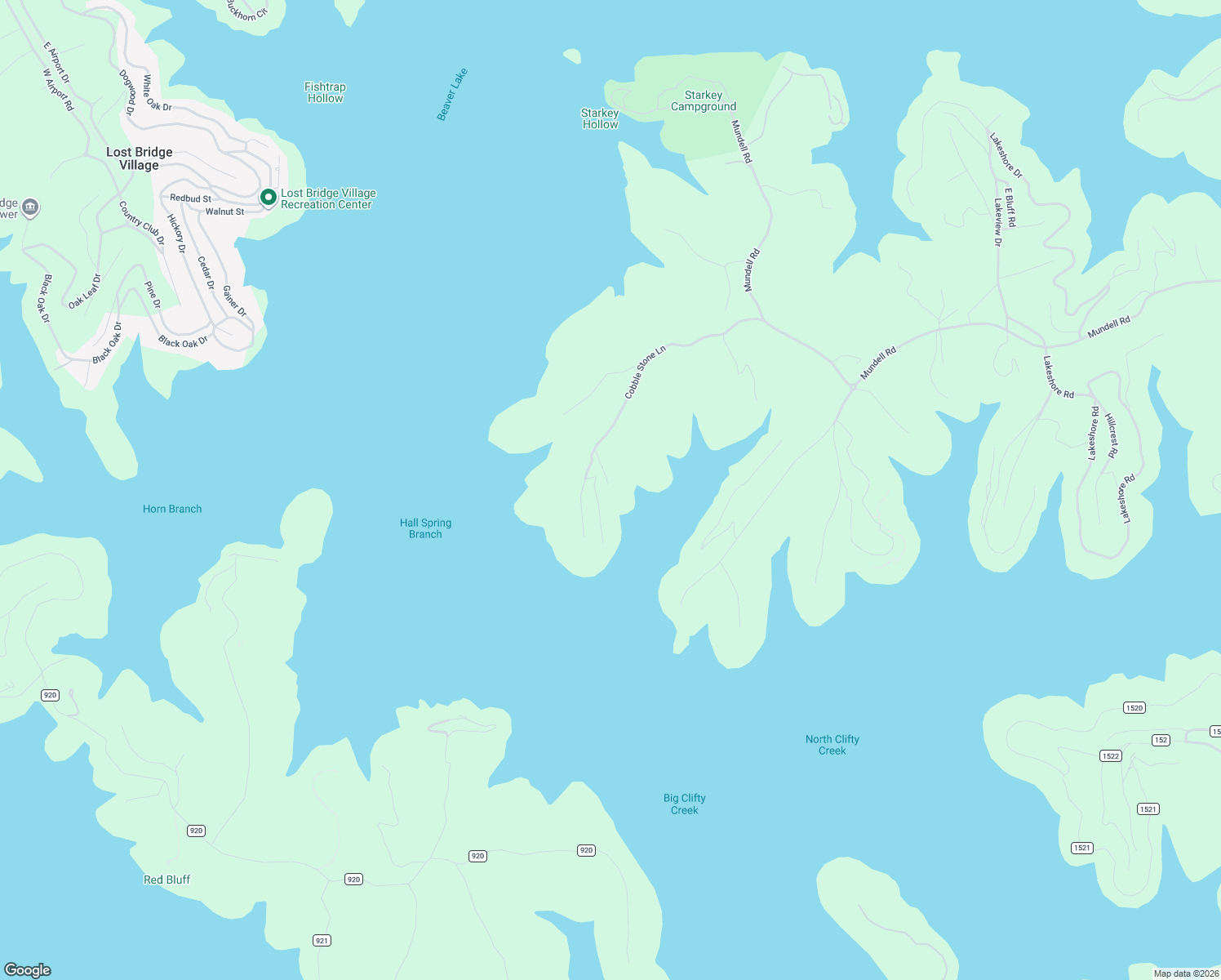 map of restaurants, bars, coffee shops, grocery stores, and more near 826 Cobble Stone Lane in Eureka Springs