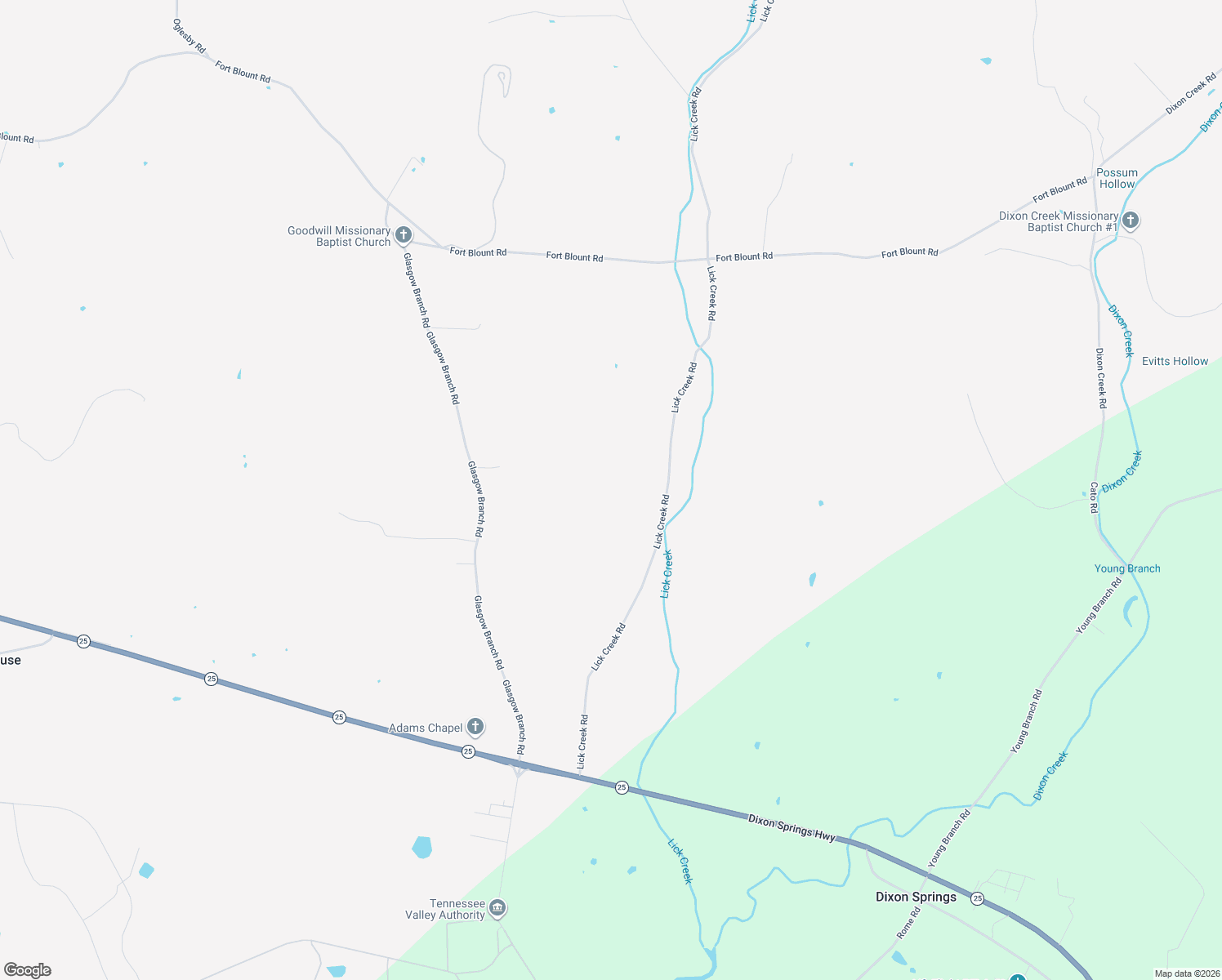 map of restaurants, bars, coffee shops, grocery stores, and more near in Dixon Springs