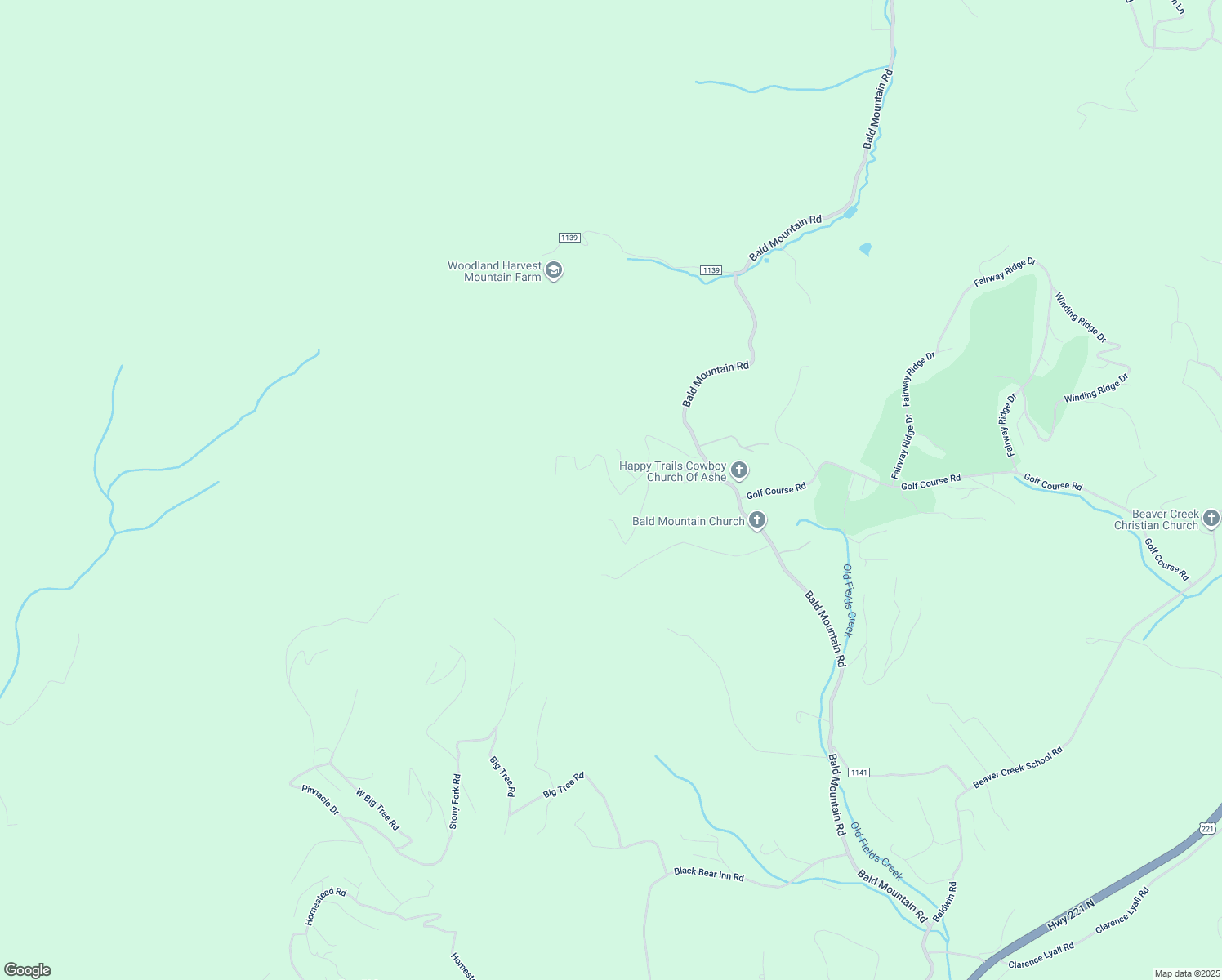 map of restaurants, bars, coffee shops, grocery stores, and more near 255 Pioneer Path in West Jefferson