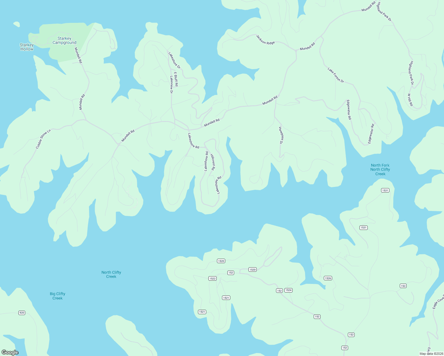 map of restaurants, bars, coffee shops, grocery stores, and more near 977 Lakeshore Road in Eureka Springs