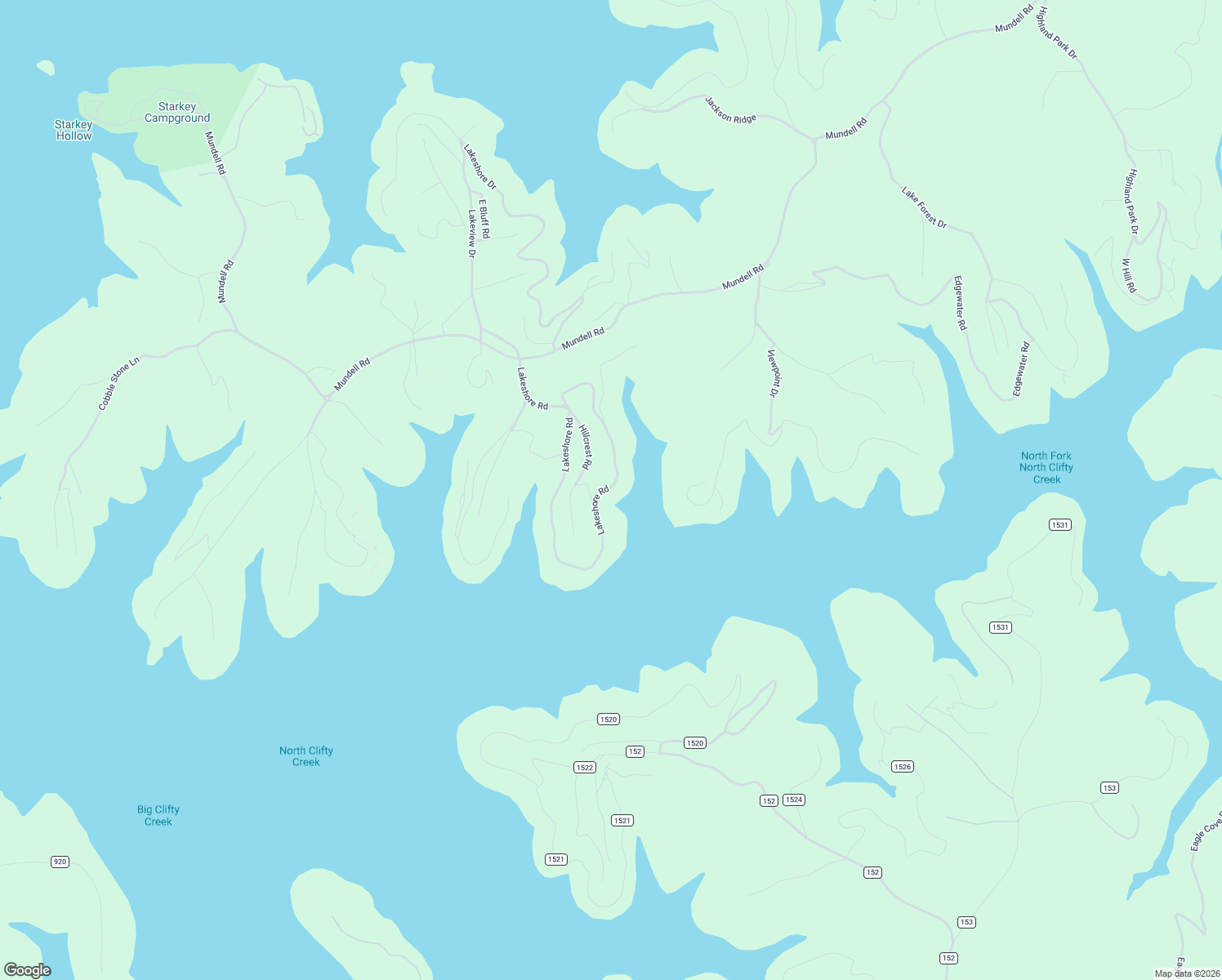 map of restaurants, bars, coffee shops, grocery stores, and more near 977 Lakeshore Road in Eureka Springs