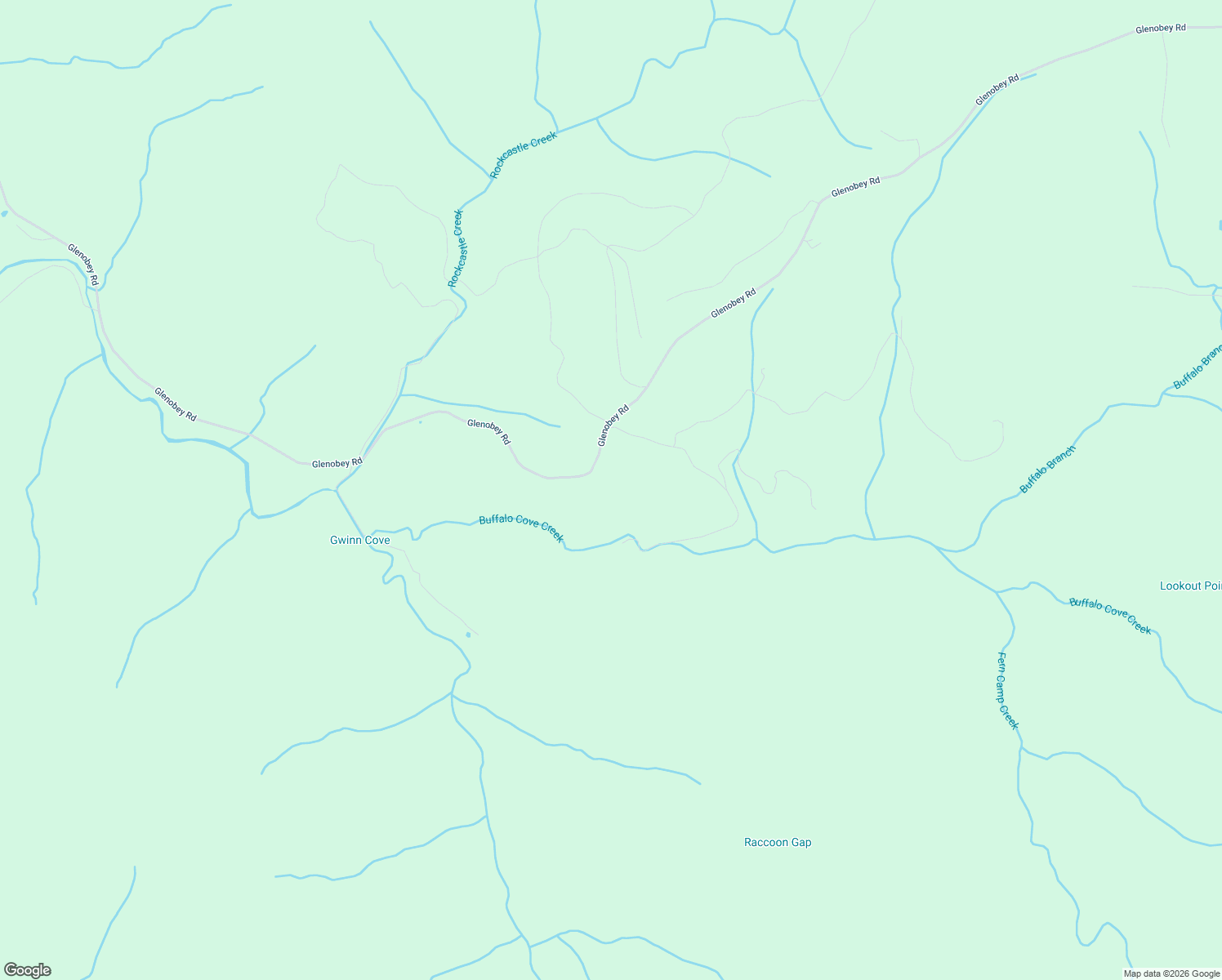 map of restaurants, bars, coffee shops, grocery stores, and more near 1603 Glenobey Road in Jamestown