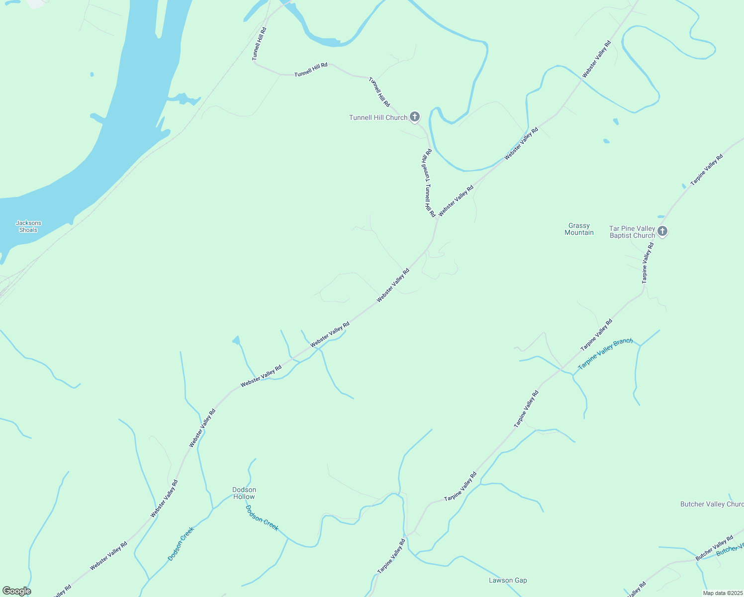 map of restaurants, bars, coffee shops, grocery stores, and more near 844 Webster Valley Road in Rogersville