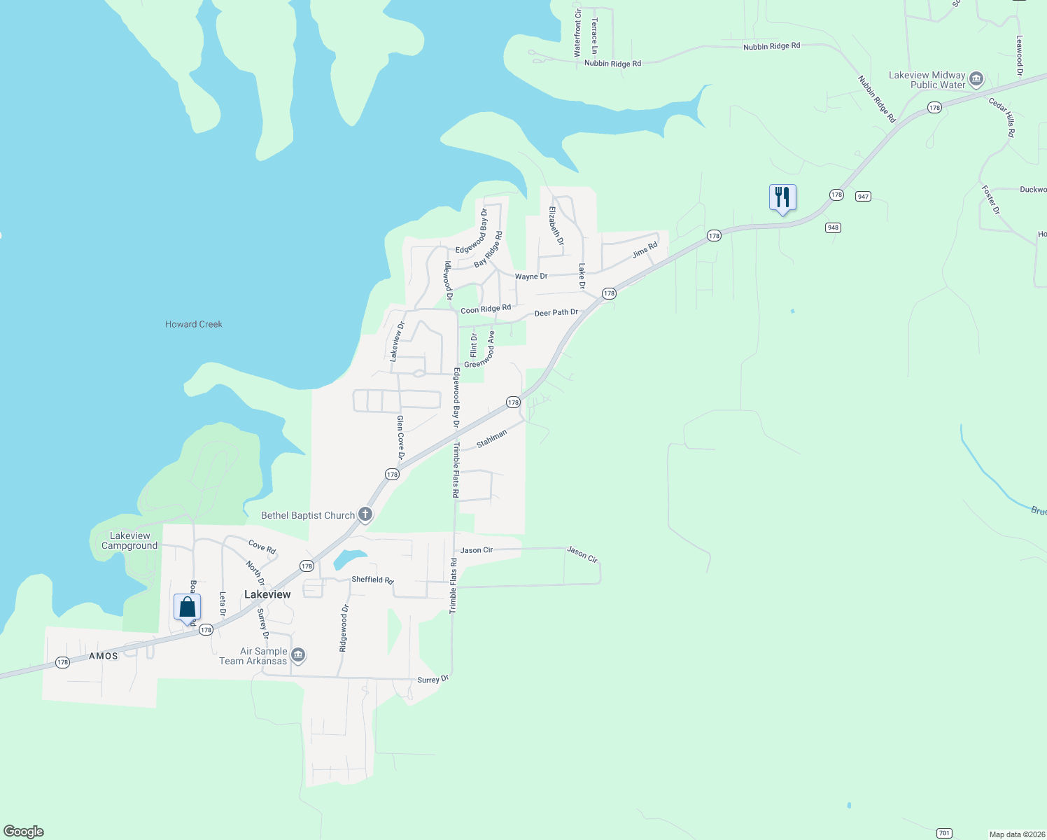 map of restaurants, bars, coffee shops, grocery stores, and more near 261 Stahlman in Lakeview