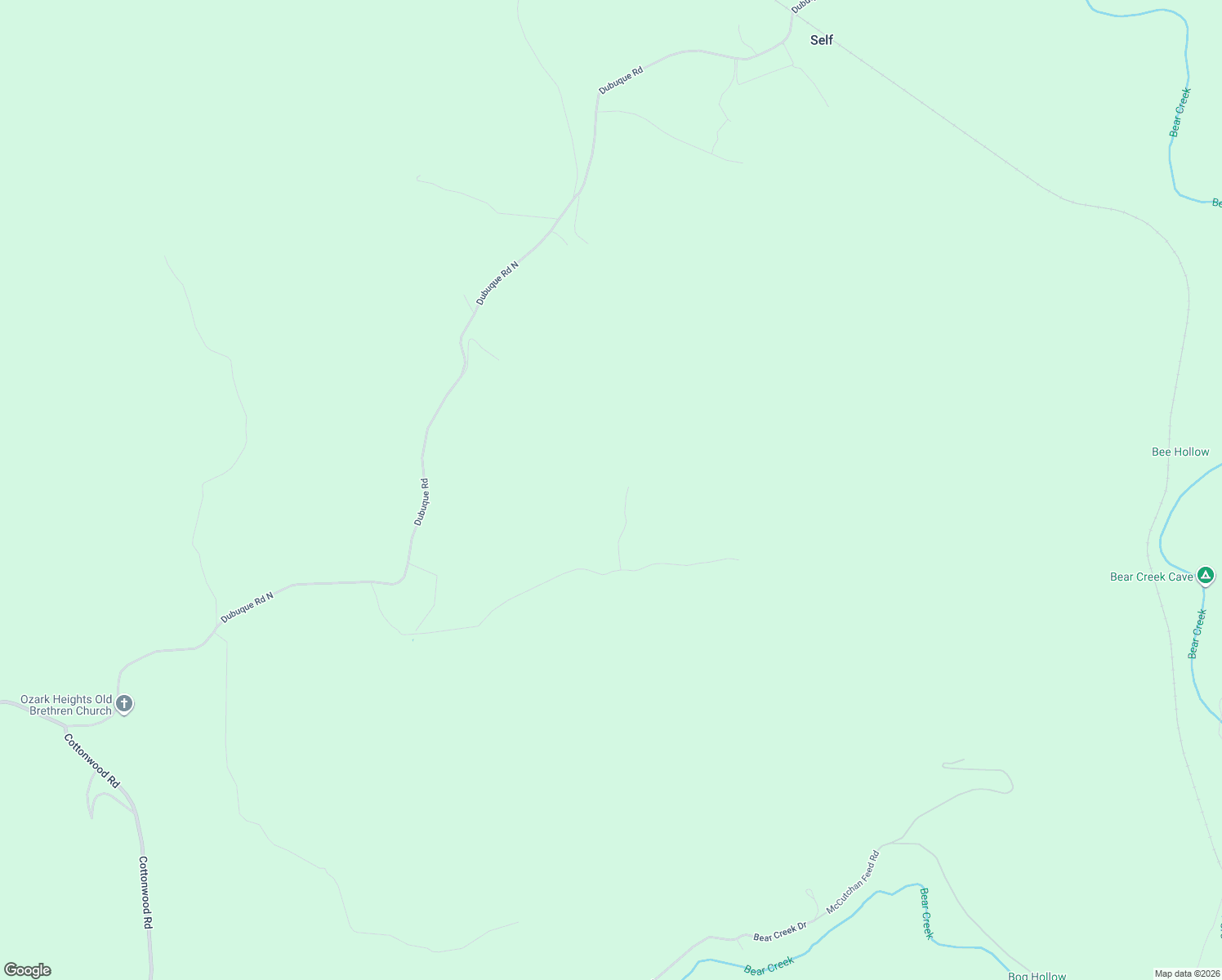 map of restaurants, bars, coffee shops, grocery stores, and more near in Self