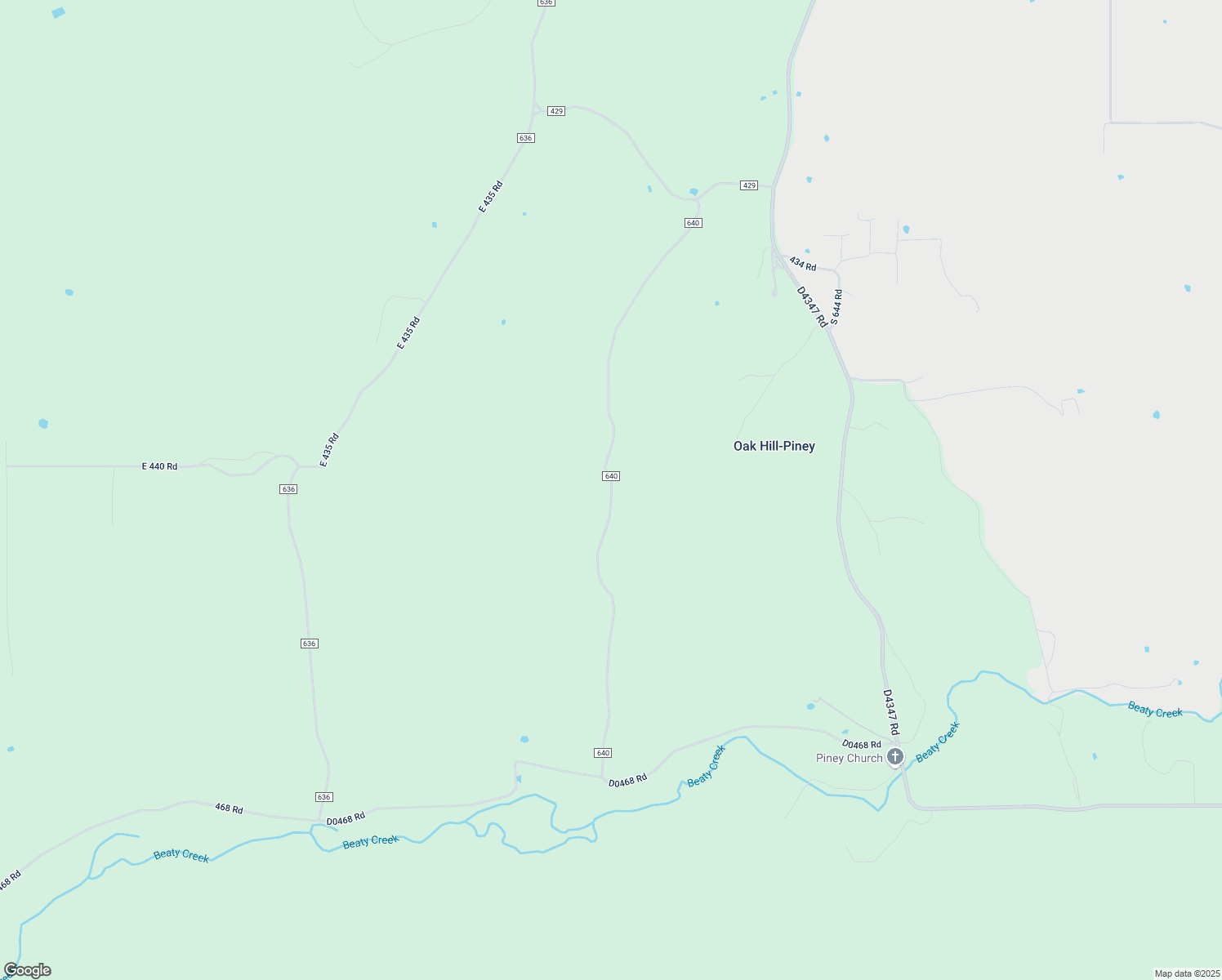 map of restaurants, bars, coffee shops, grocery stores, and more near D4638 Road in Delaware County
