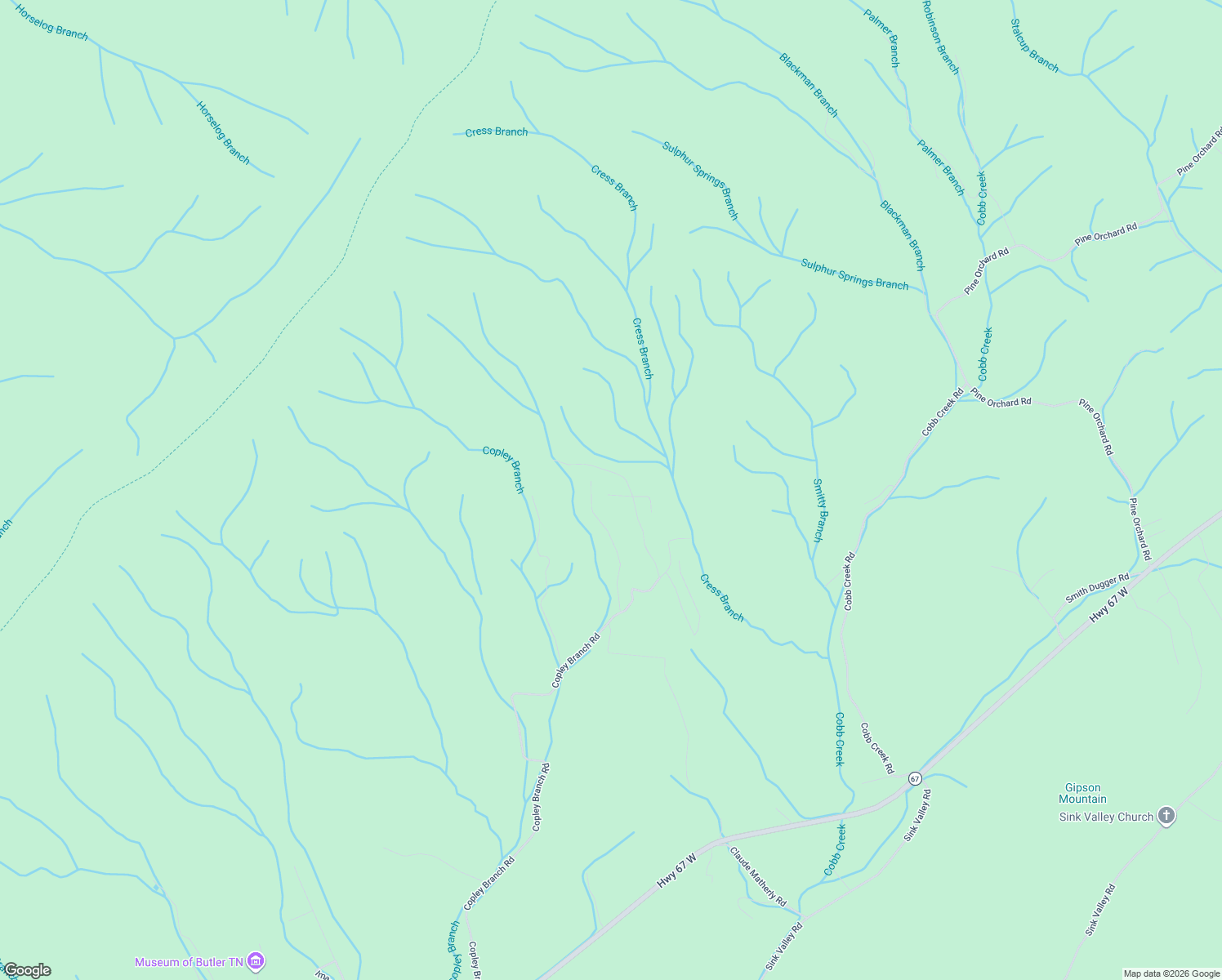 map of restaurants, bars, coffee shops, grocery stores, and more near 133 Gene Dr in Butler
